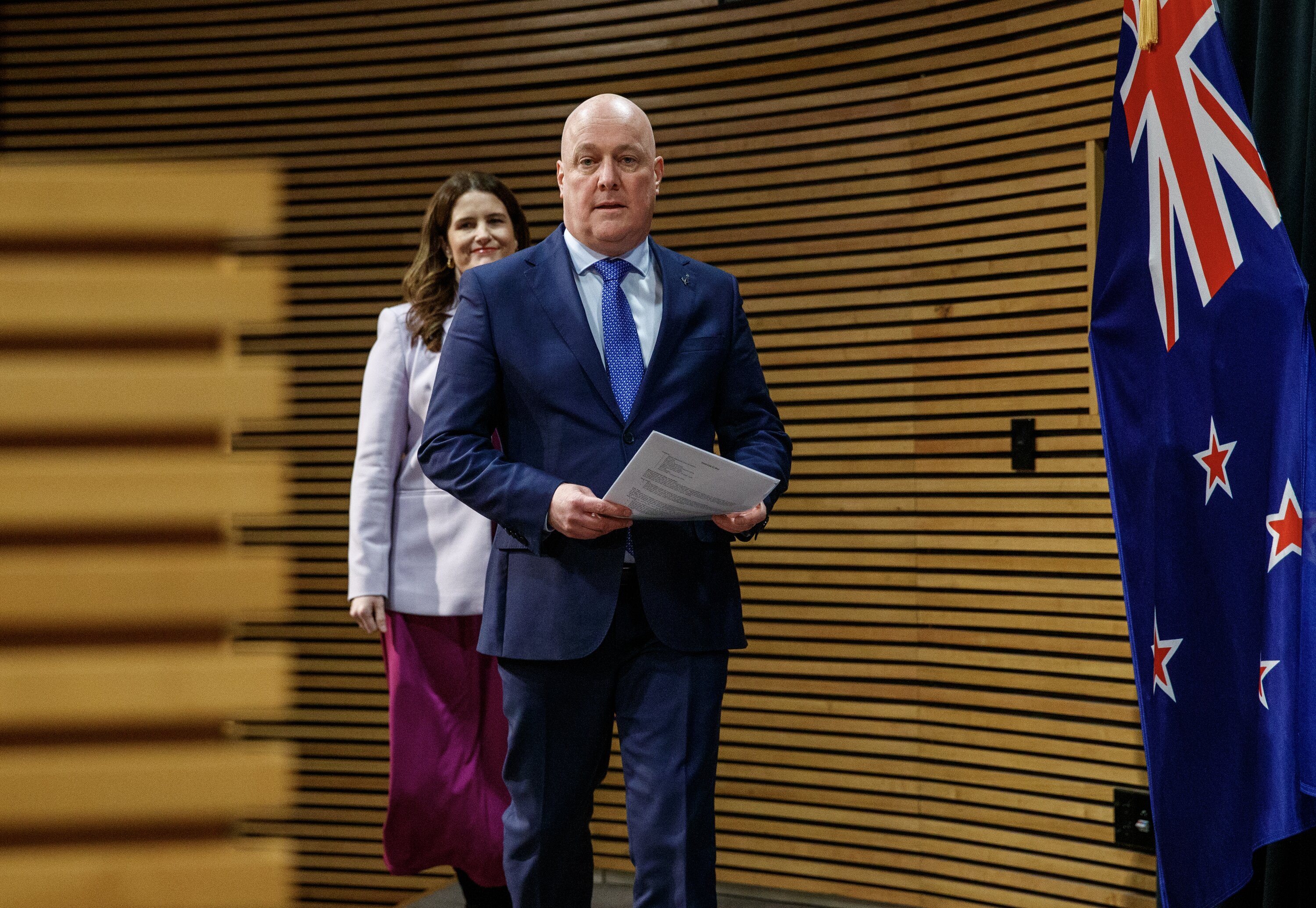 Prime Minister Christopher Luxon and Finance Minister Nicola Willis. Photo / Mark Mitchell