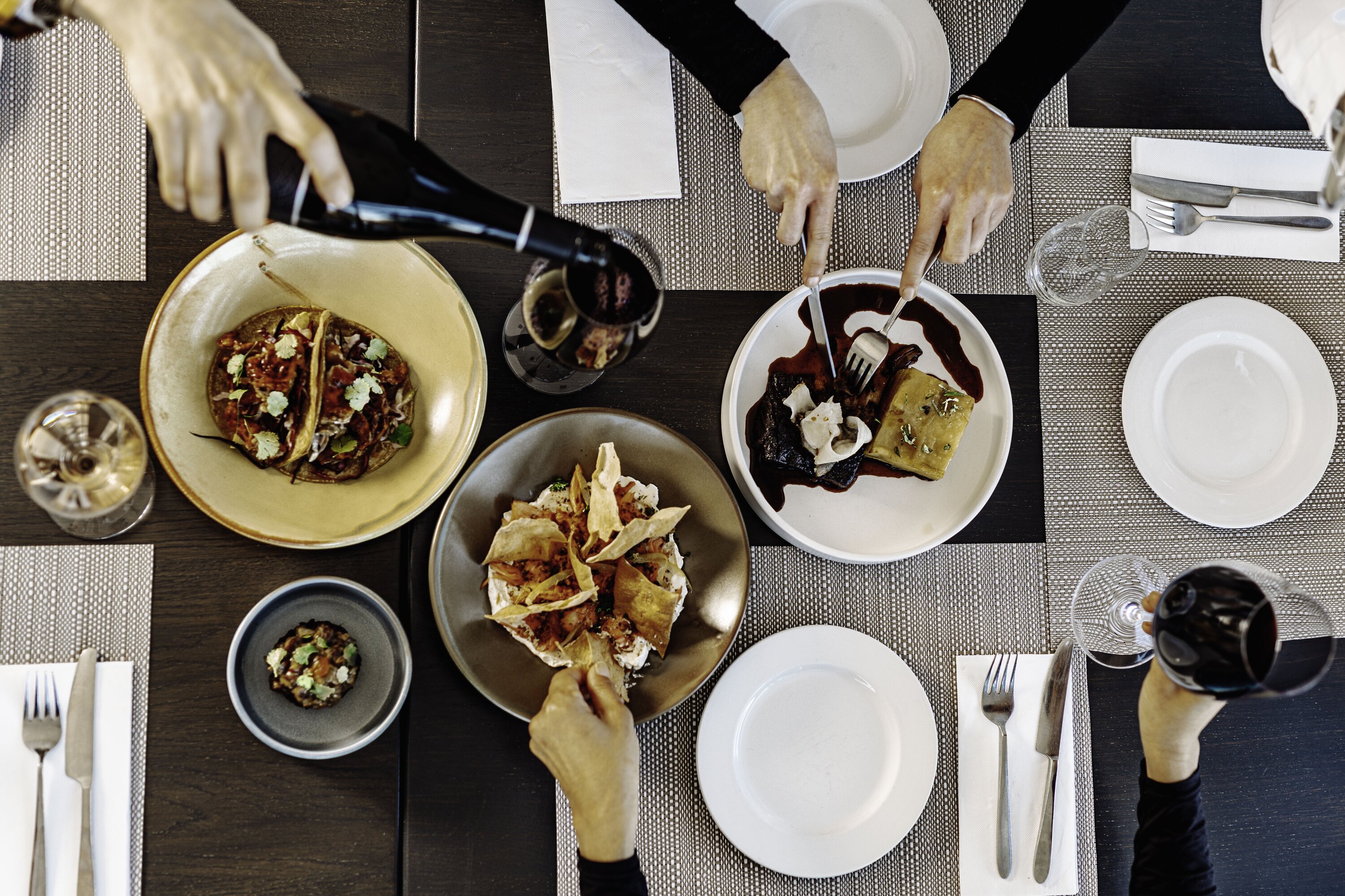 Elephant Hill’s new menu, created by chef Ben Cruse, is designed around sharing with friends, having fun and getting in with your hands.