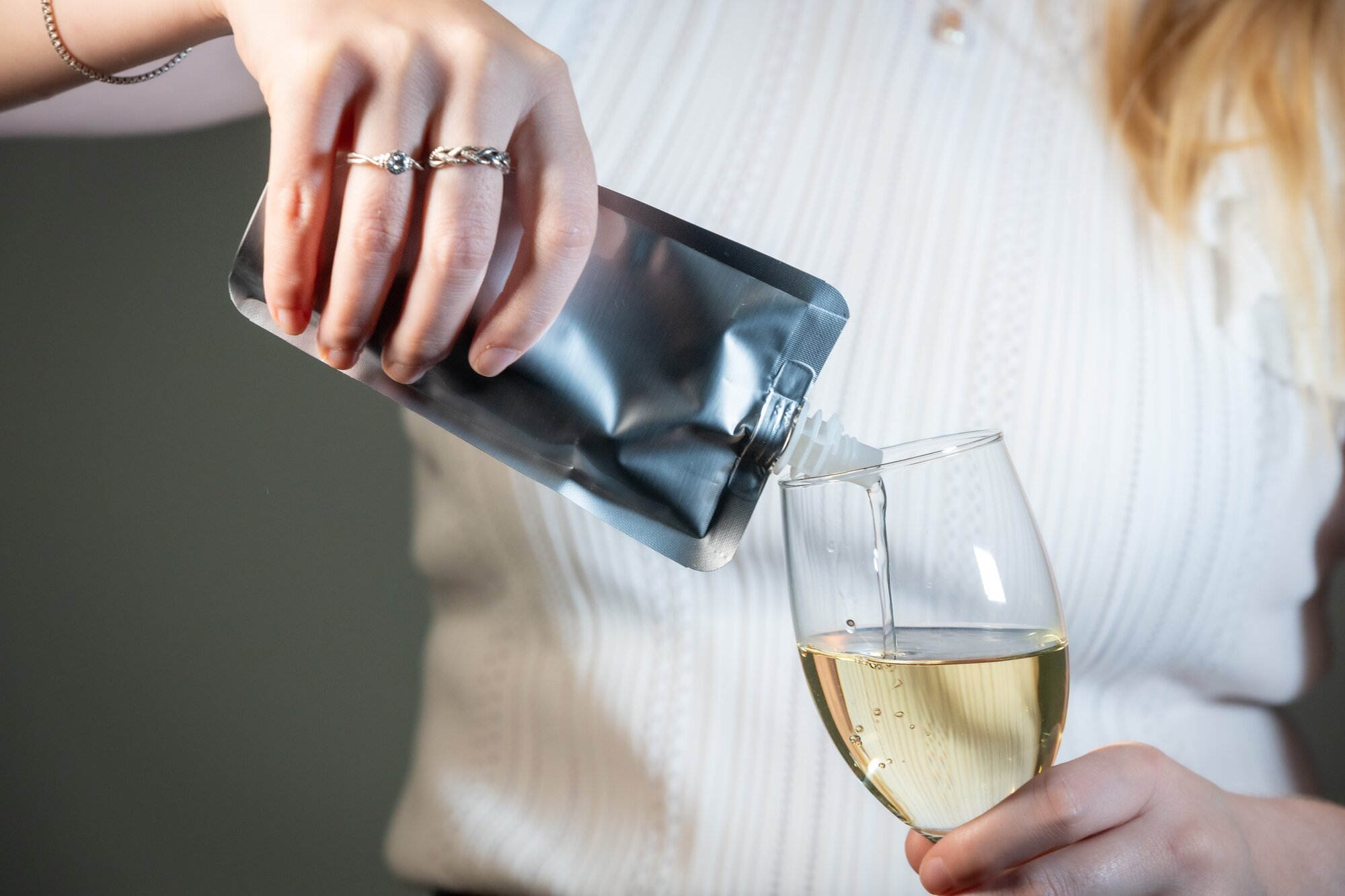 Would you drink a single-serve wine that comes in a pouch? One New Zealand winemaker is betting on it. Photo / Michael Craig