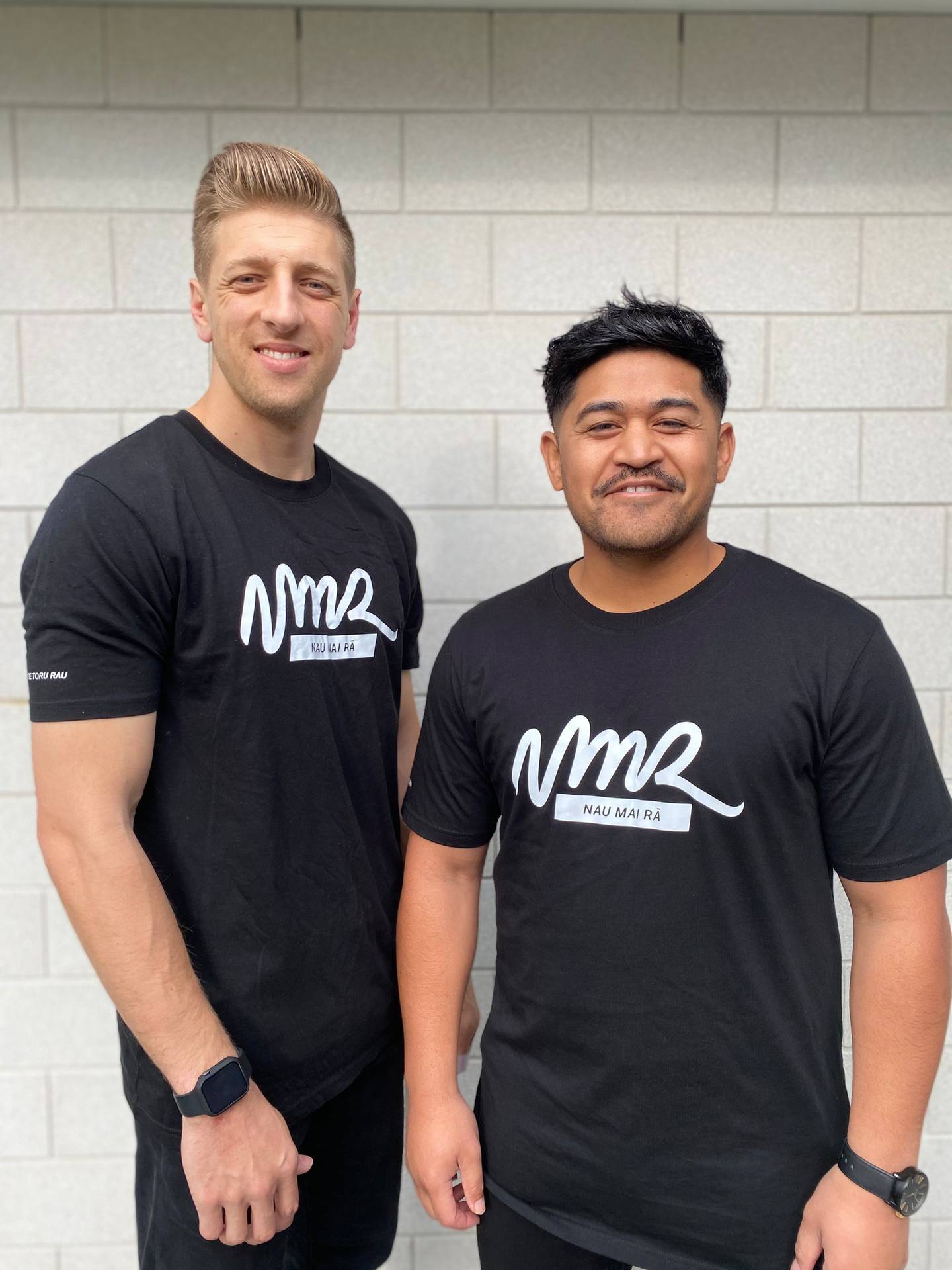 Nau Mai Rā founders Benjamin Armstrong and Ezra Hirawani. 