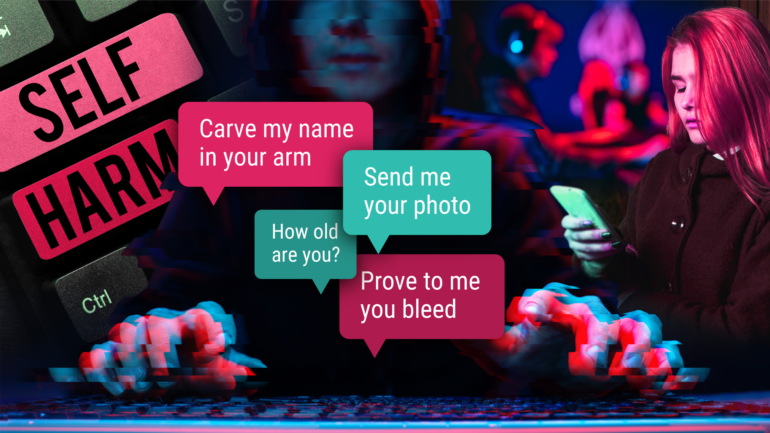 Police and the Department of Internal Affairs say sadistic online groups pressure vulnerable young people into sharing violent, degrading and cruel content.