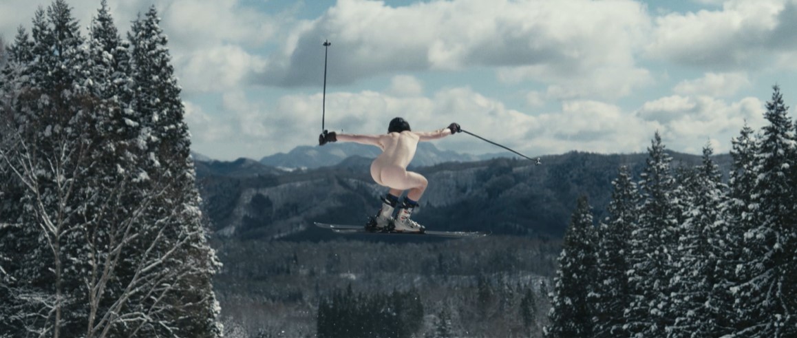 Lotto's naked skier advertising campaign has attracted 48 complaints.