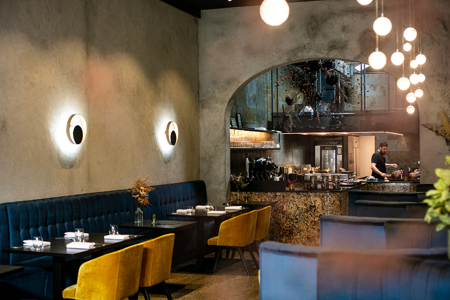 The beautiful interiors at Lillius. Photo / Babiche Martens