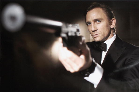 Daniel Craig poses as James Bond. Photo / Getty Images