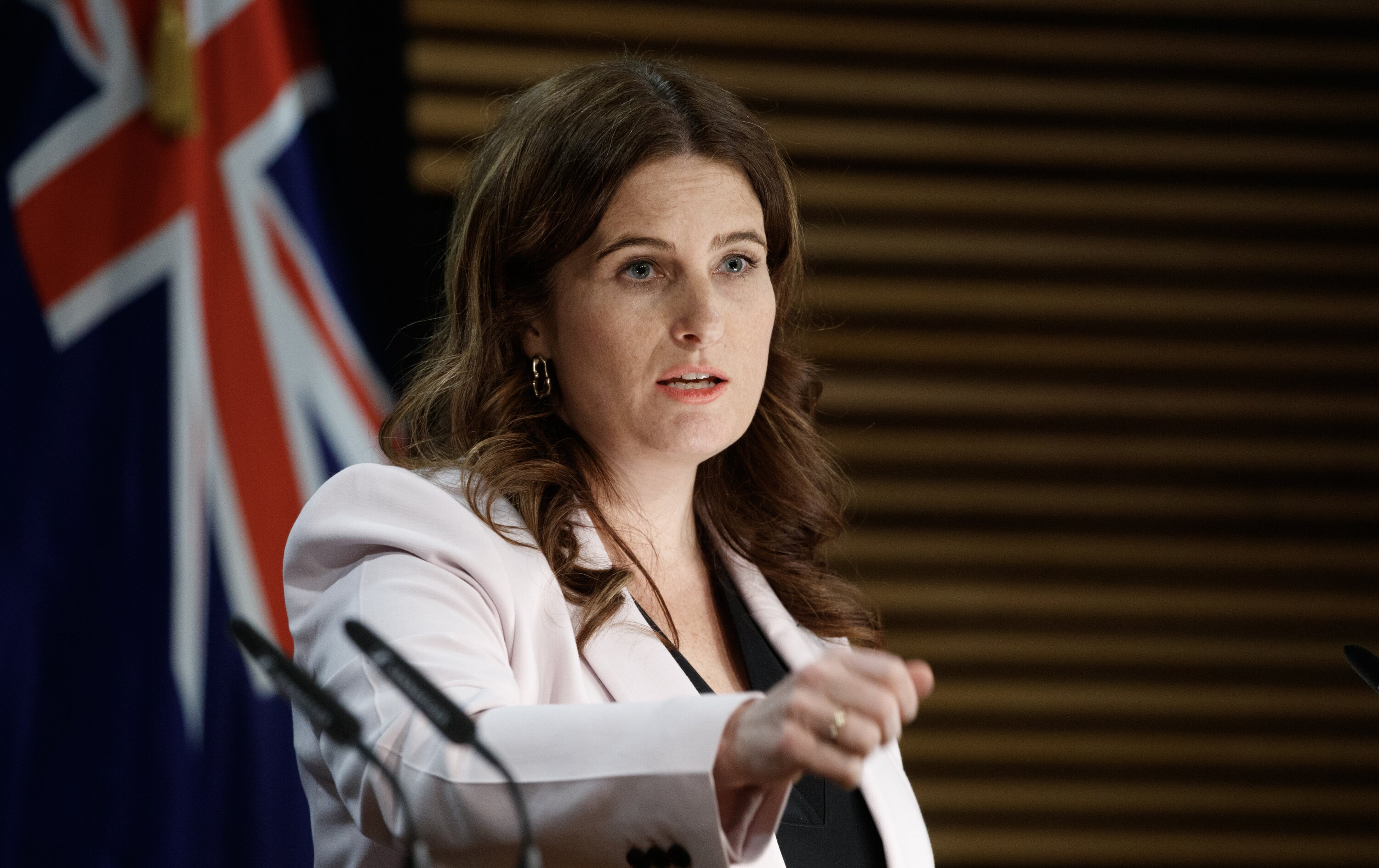 Finance Minister Nicola Willis said the public sector will need to show more restraint. Photo / Mark Mitchell