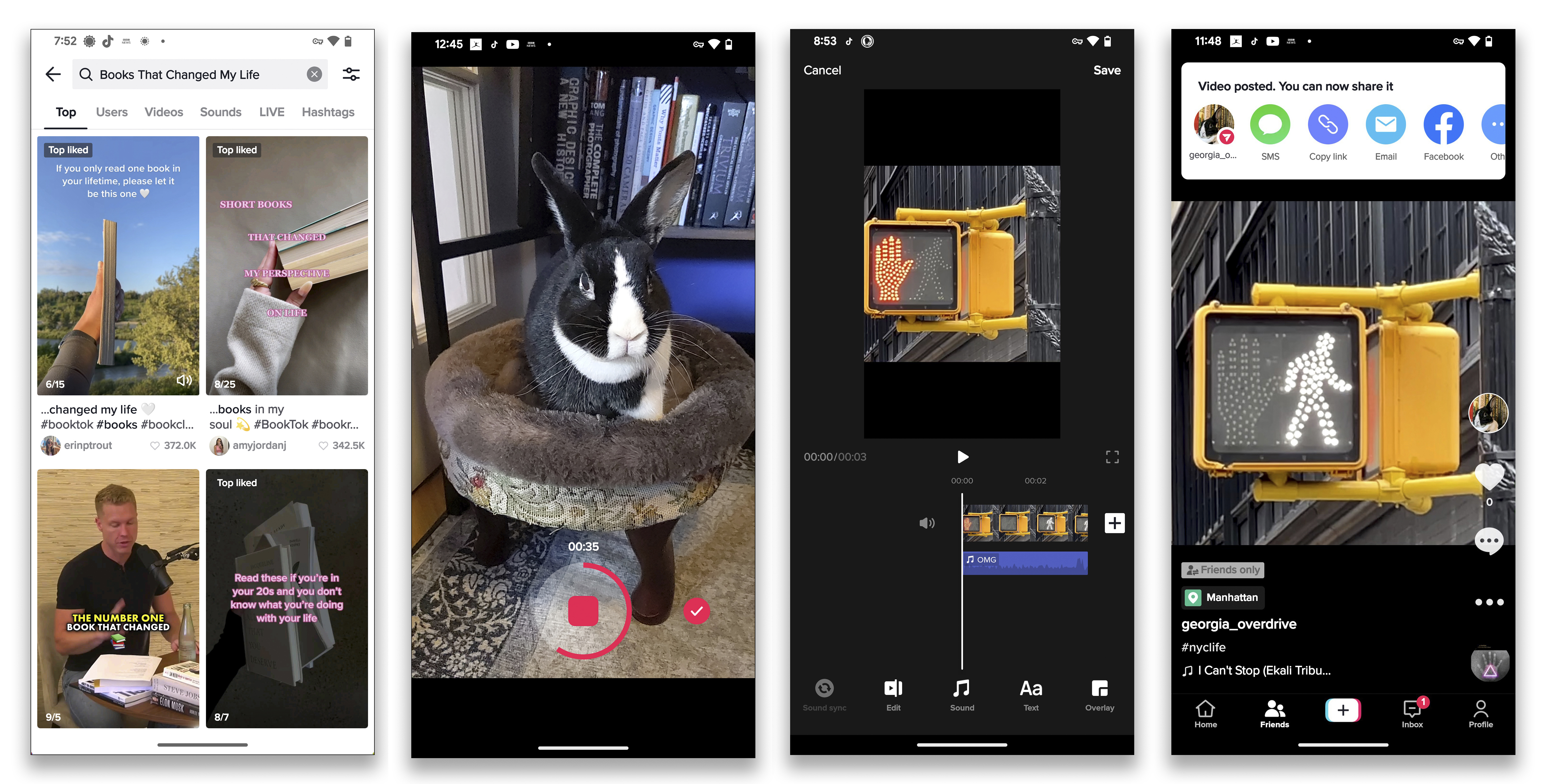 With its busy user interface and constant stream of videos, TikTok might feel daunting. Here’s a quick tour to get you going. Photo / TikTok via The New York Times
