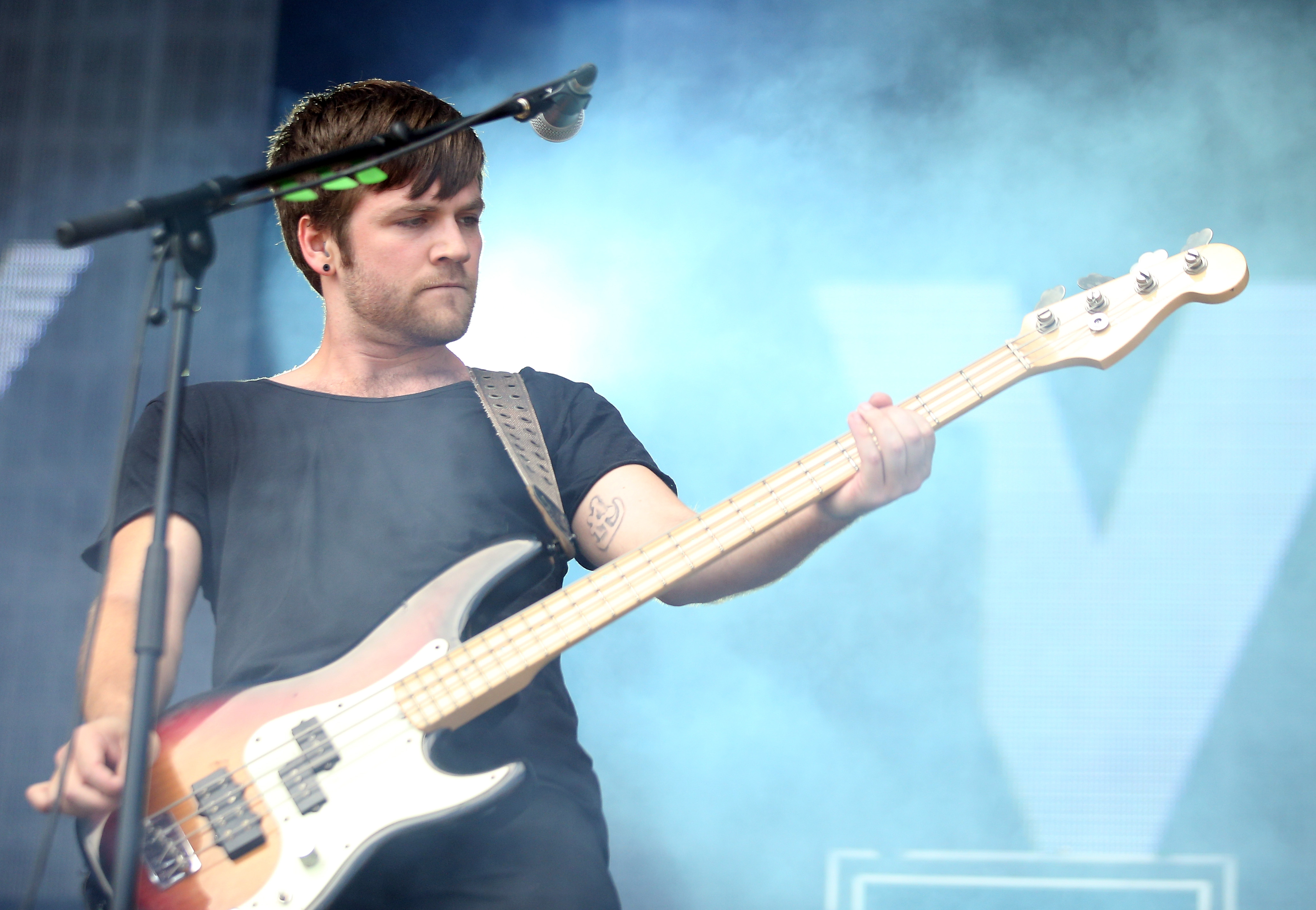 James Dylan of Villainy performs during the 2014 Big Day Out. Photo / Getty Images