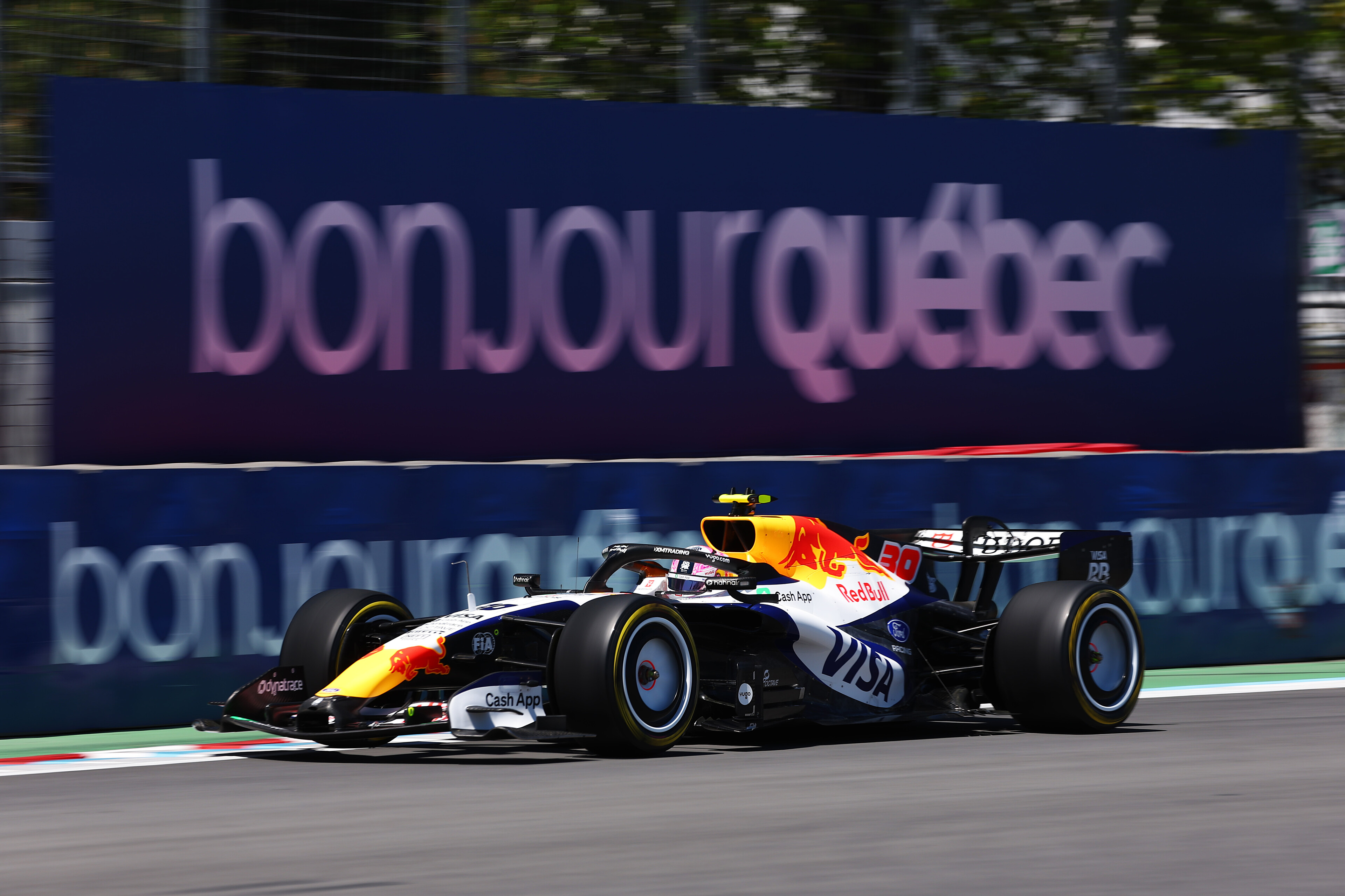 Liam Lawson at the Canadian Grand Prix. Photo / Red Bull