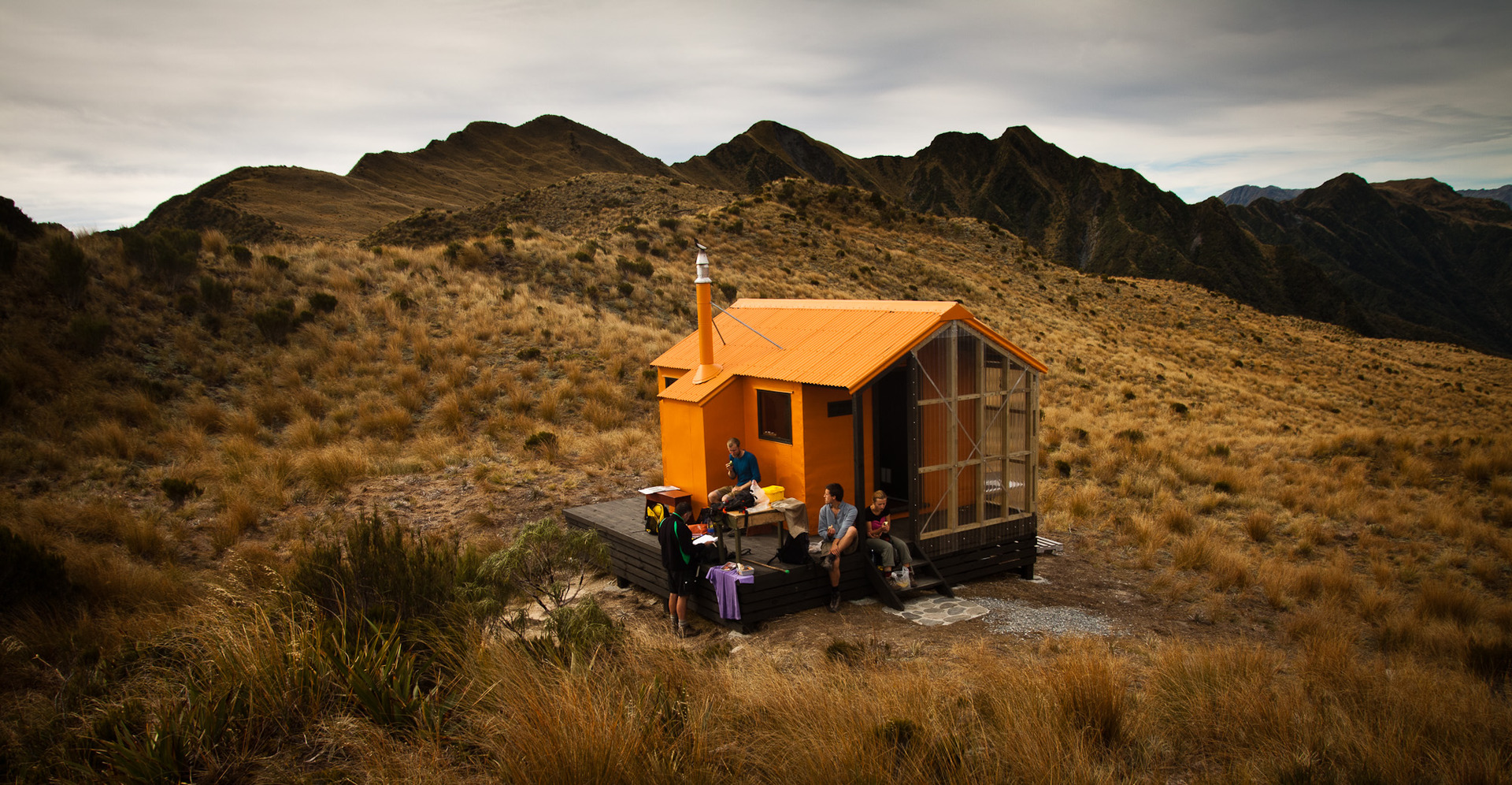 Mt Brown Hut, Hokitika. Photo / Jason Blair, Flickr.com, CC3