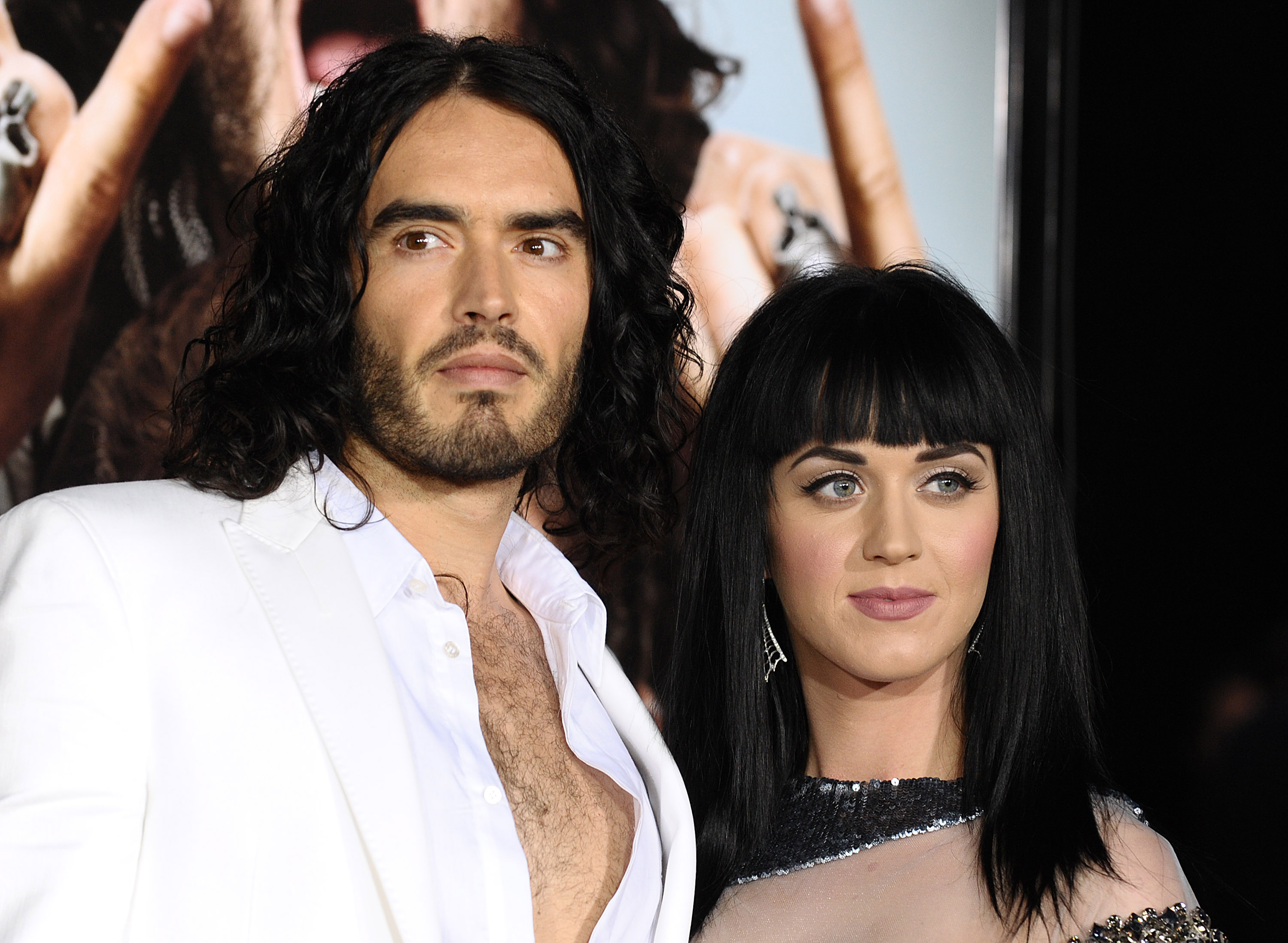 Actor Russell Brand and singer Katy Perry in 2010. Photo / Getty Images