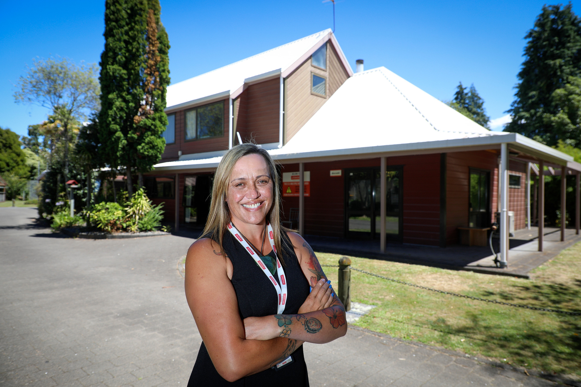 Lifewise NZ chief executive officer Haehaetu Barrett at the Rotorua premises in 2021. Photo / File