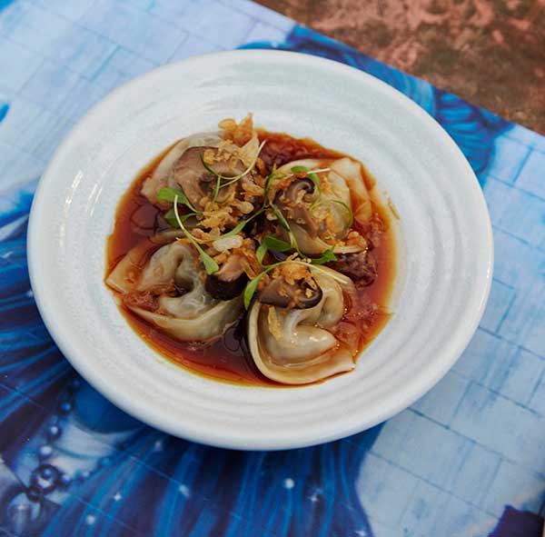 The shiitake dumplings. Pictures / Rebecca Zephyr Thomas