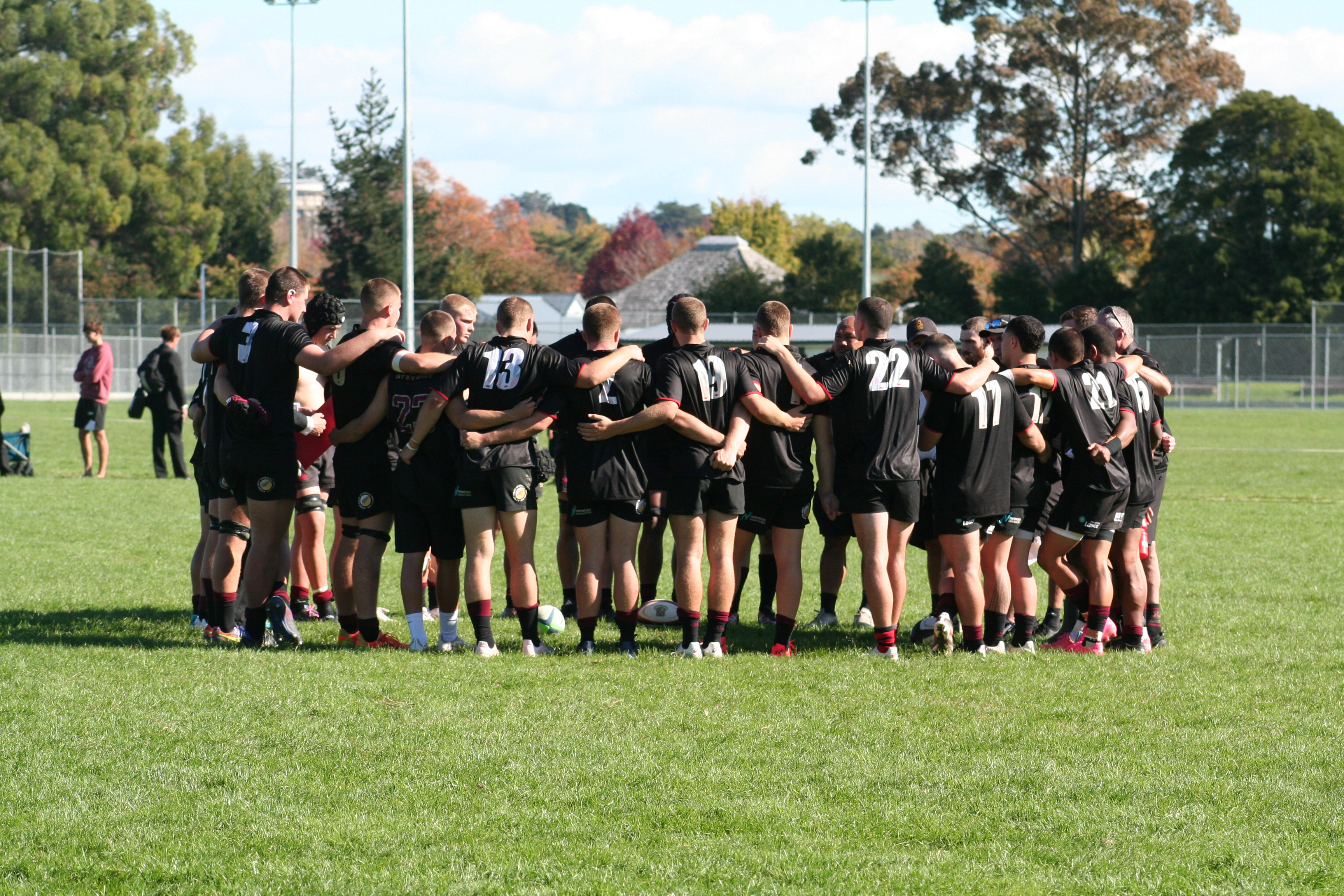 Hamilton Boys' High School ignored the off-field noise to complete an impressive win. Photo / NZ Herald