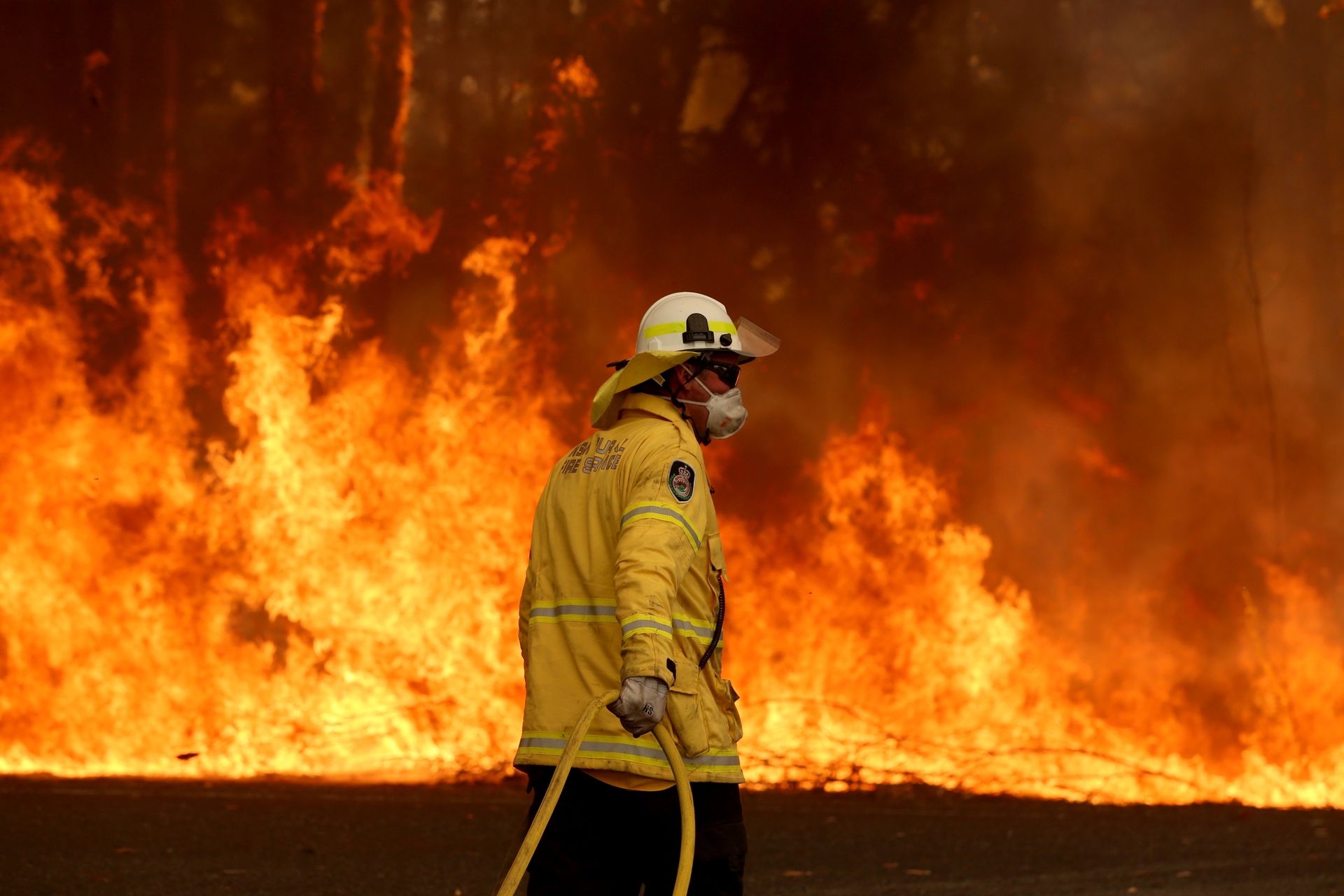 Australia's catastrophic bushfires over 2019/2020 burned an estimated 46 million acres - and might have also helped tip the planet into a La Niña state. Photo / Nathan Edwards