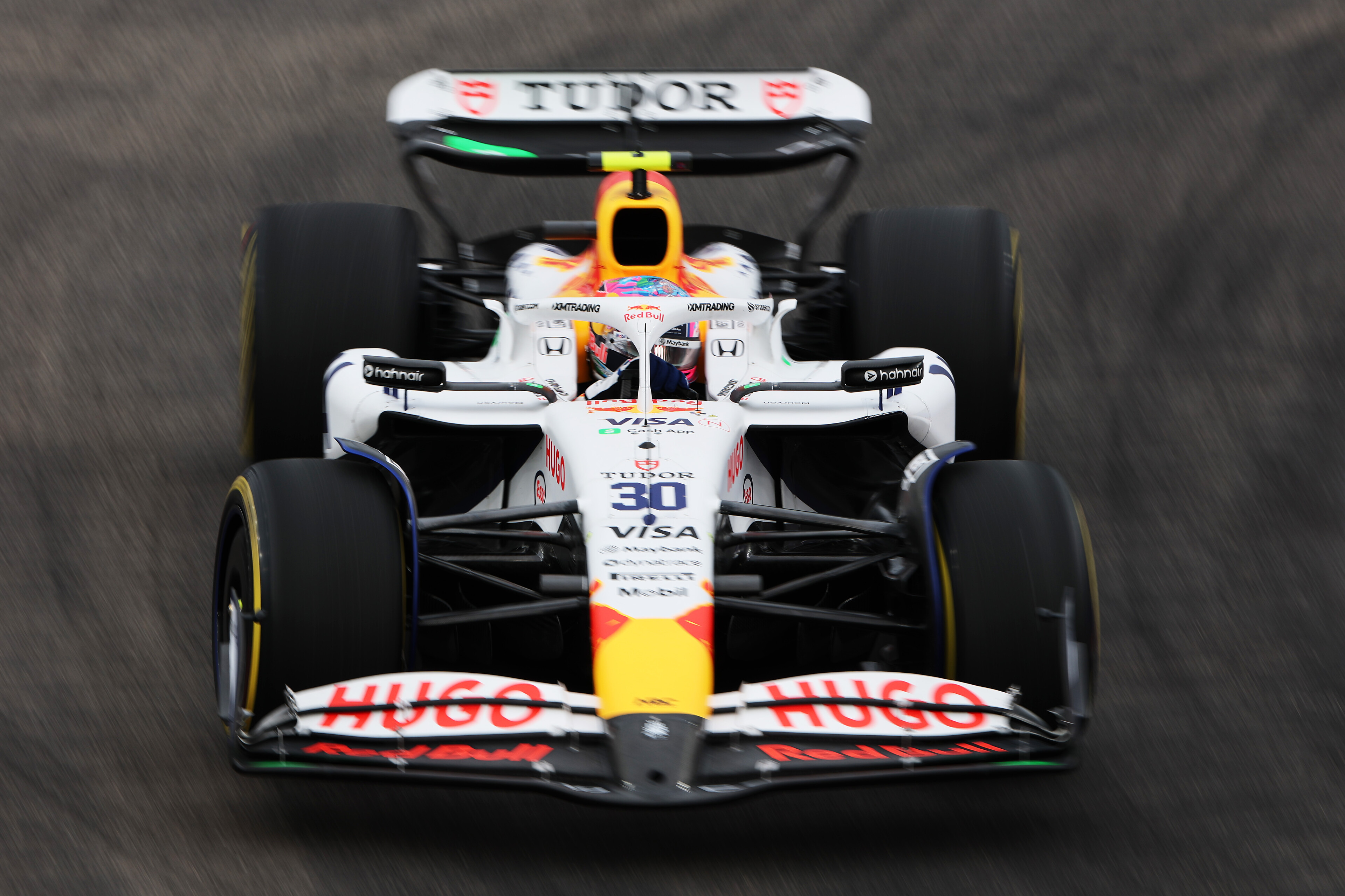 Liam Lawson at the Singapore Grand Prix. Photo / Red Bull