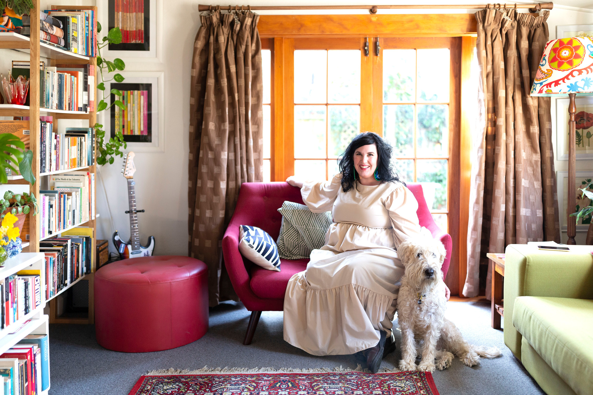 Strike a pose. Louise Sutherland, Instagram fashionista. Photo/Martin Hunter