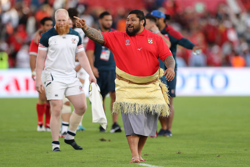 Former Chiefs prop Ben Tameifuna weighs in at 153kg for Tonga