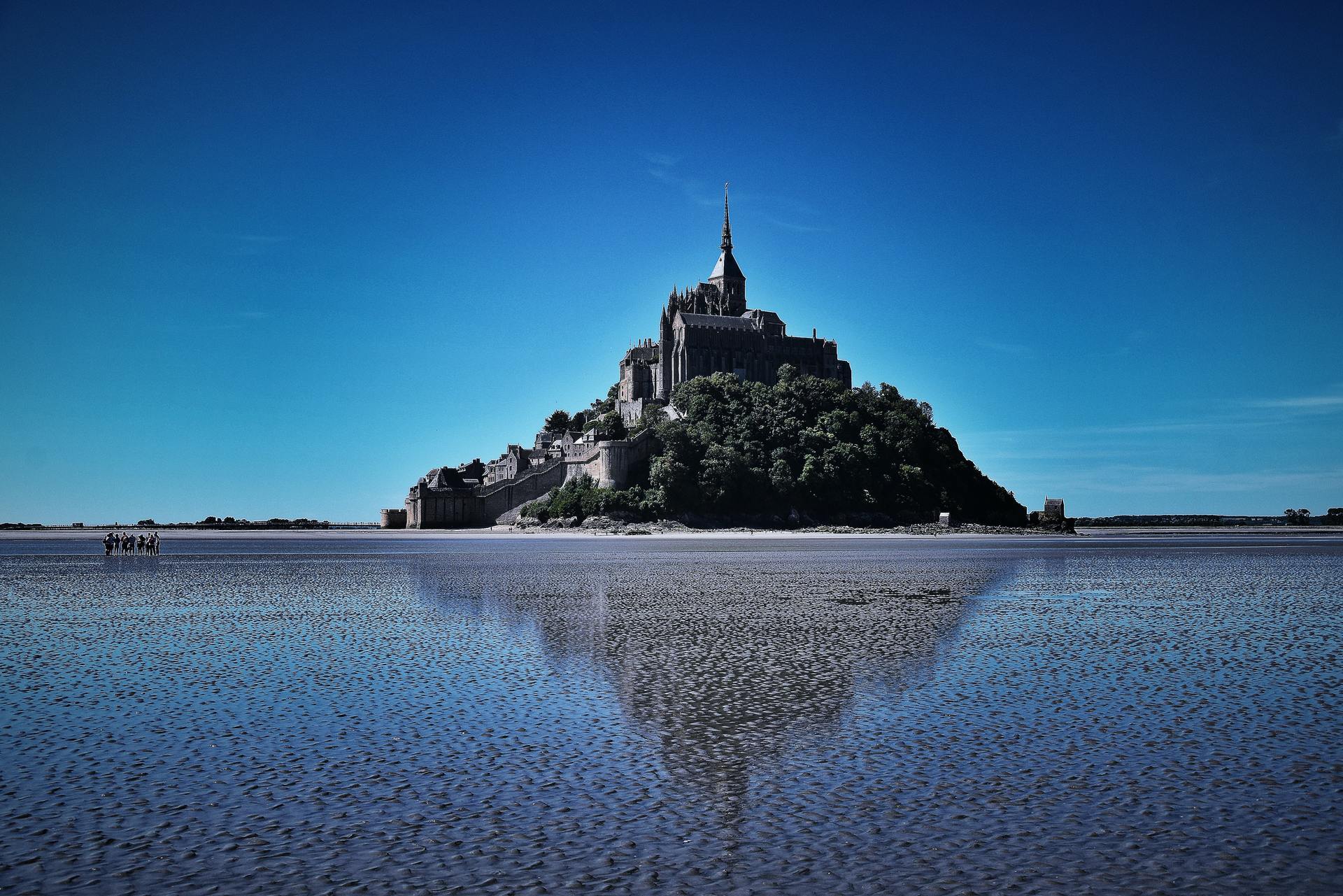 Mont Saint Michele in Normandy was already a castle before Rangitoto emerged. Photo / Unsplash, Michel Lebaume 