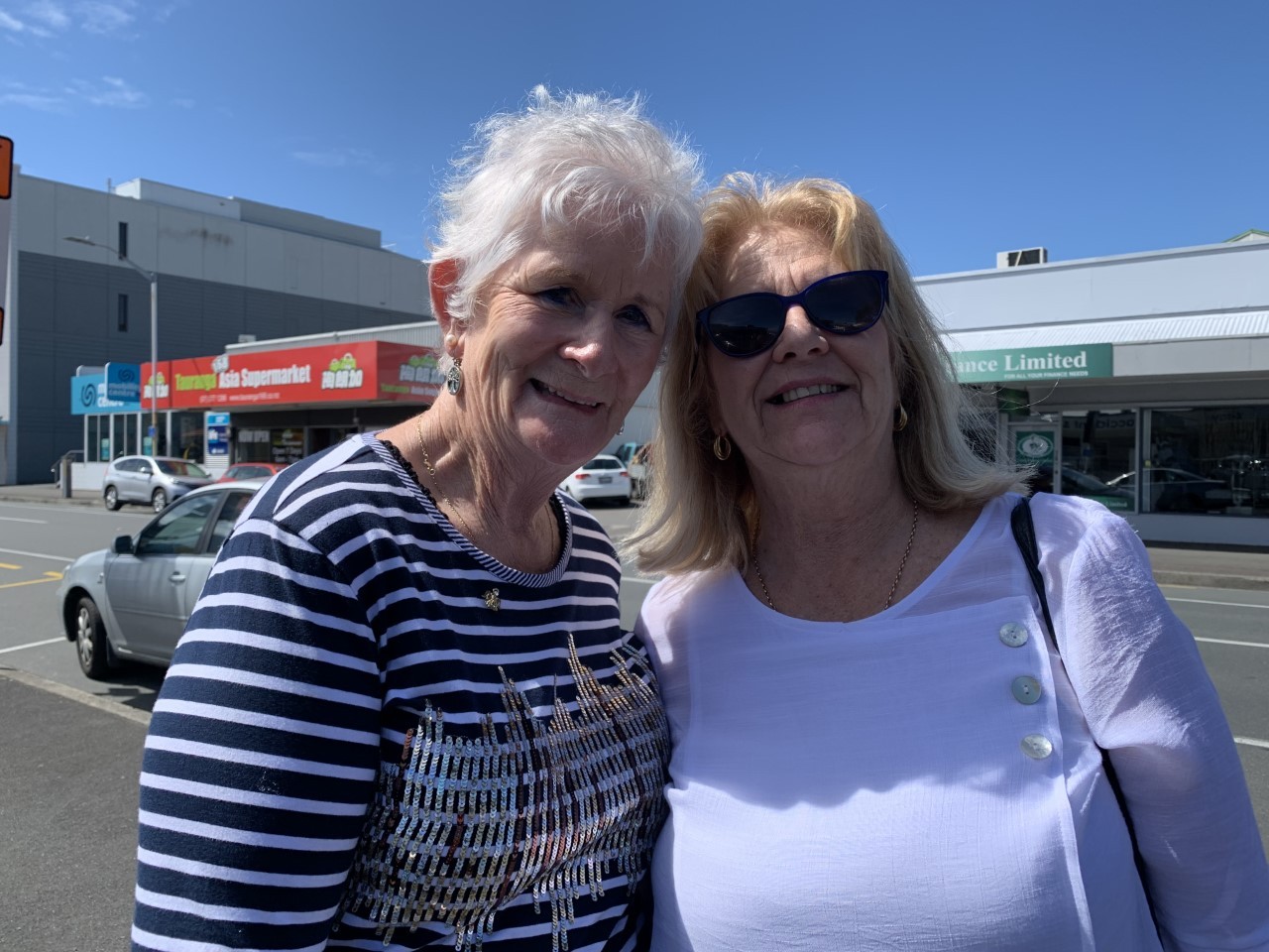 Jan Newbould and Lee Carroll. Photo / Megan Wilson