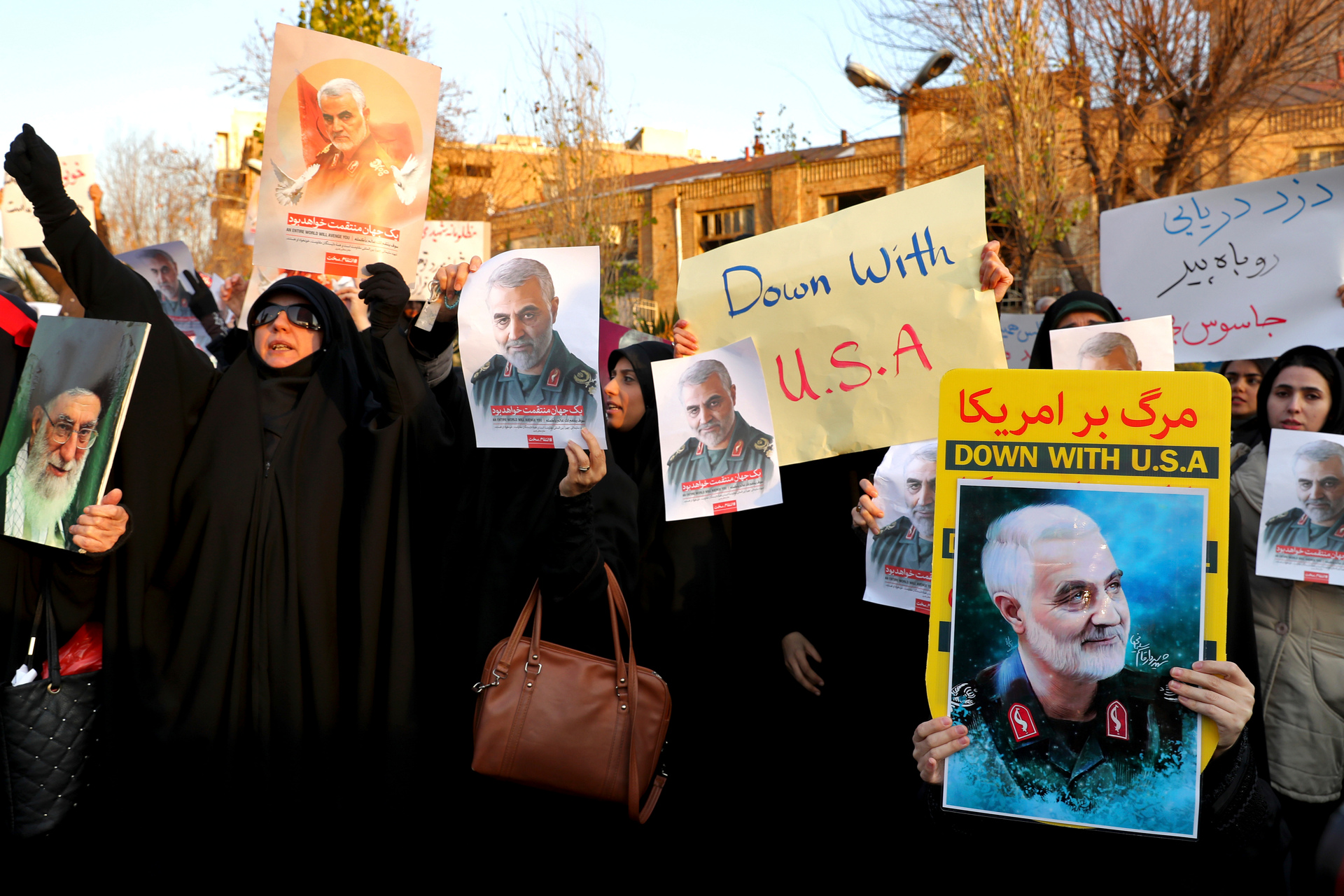 Officials claimed Soleimani was planning imminent attacks on Americans and had to be stopped. Photo / AP