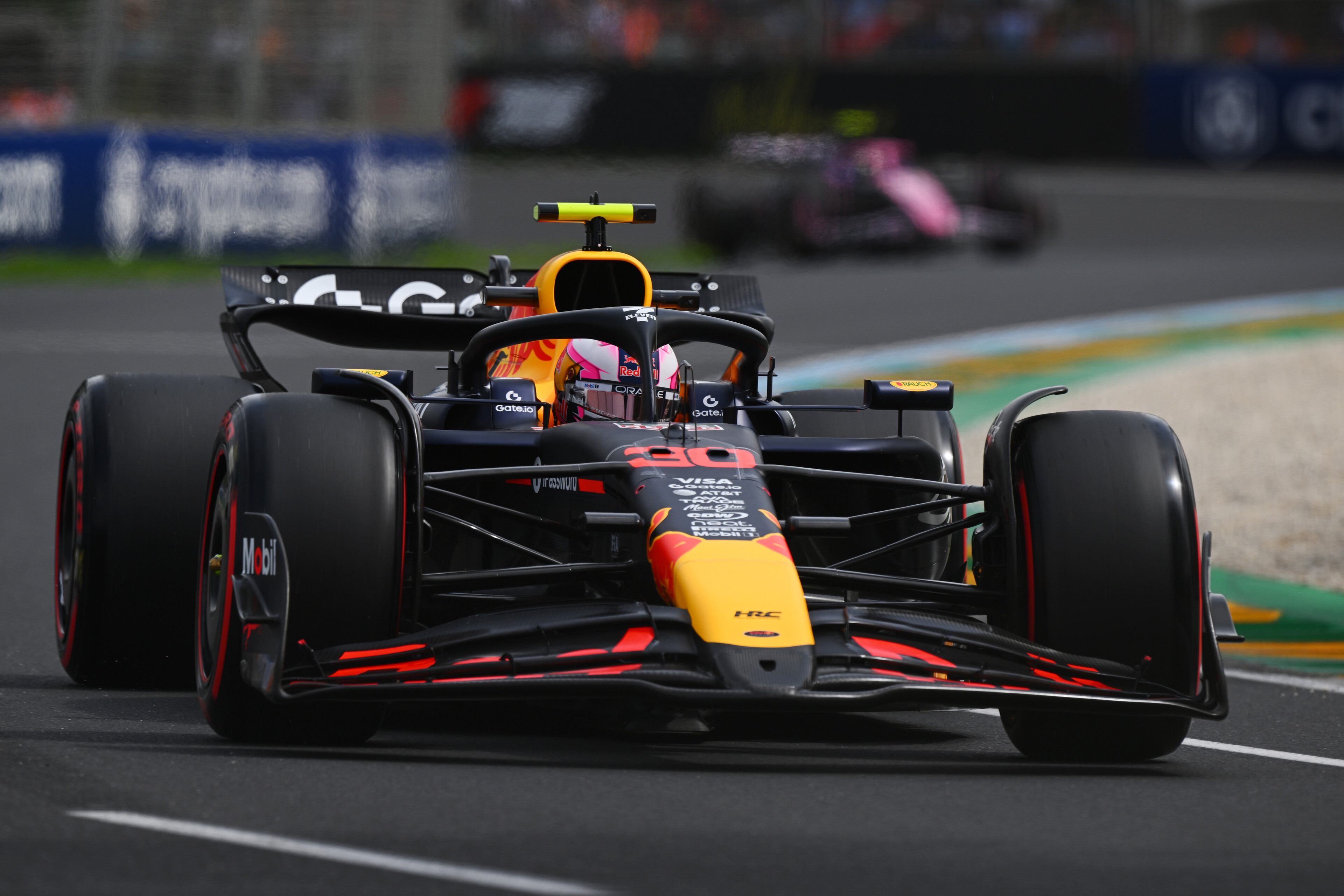 Liam Lawson was the slowest qualifier of the four Red Bull affiliated cars in qualifying. Photo / Red Bull