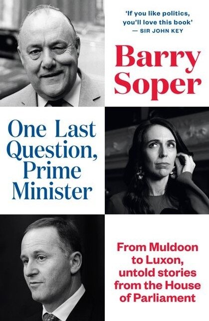 Barry Soper's new book covers the tenures of 12 Prime Ministers. 