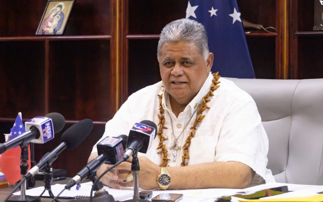 Prime Minister La'aulialemalietoa Leuatea Polataivao Fosi Schmidt Photo / Facebook , Government of Samoa