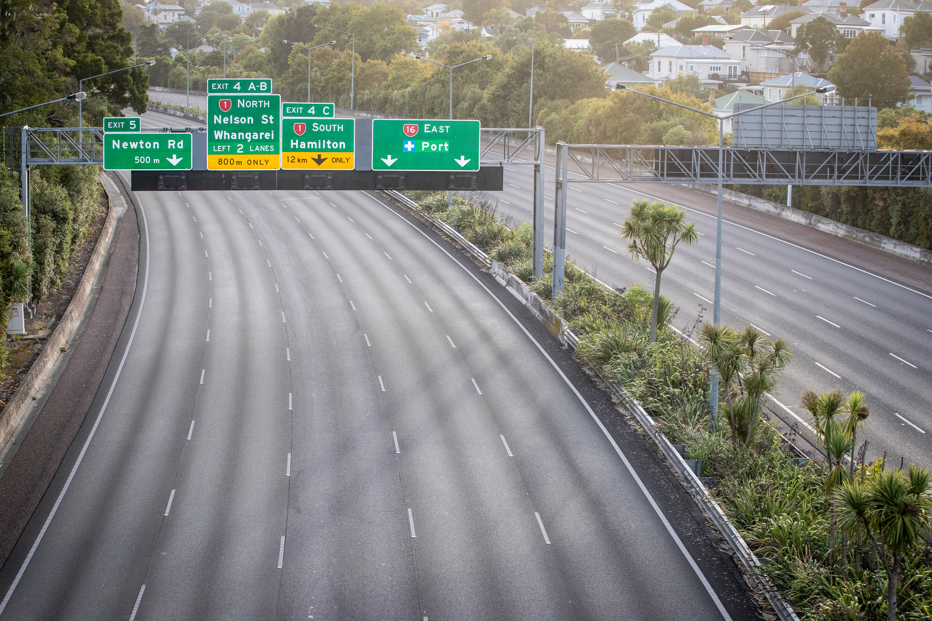 New Zealand wakes up to the unprecedented nationwide lockdown on March 26, 2020. Photo / Michael Craig