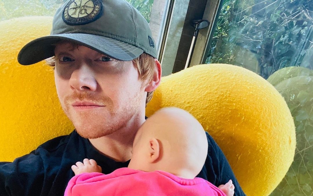 Rupert Grint has finally opened an Instagram account, using it to introduce his baby girl to the world while also revealing her sweet name. Photo / Supplied