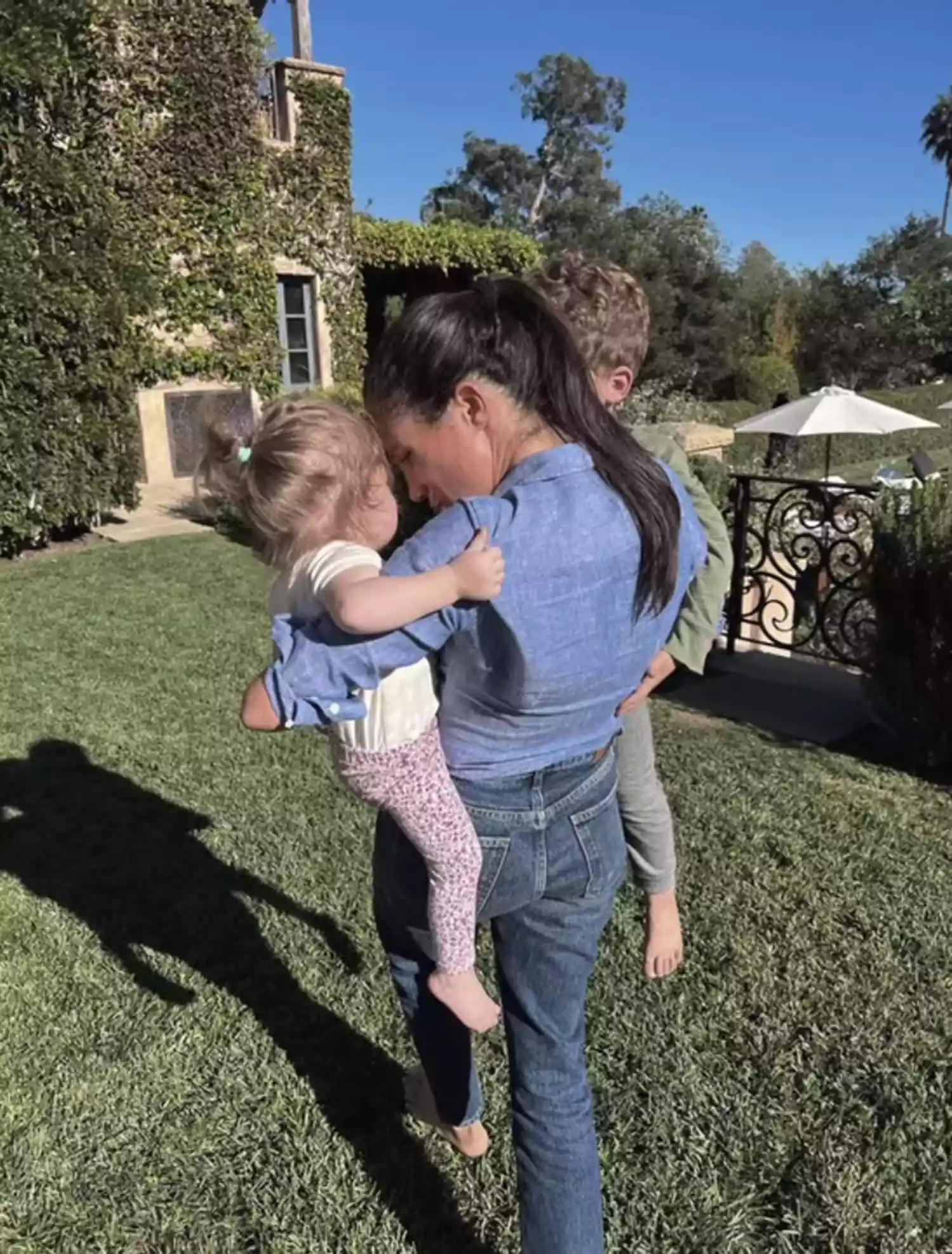 Harry and Meghan reportedly “have a tough time trying not to spoil the kids too much”. Photo / Netflix