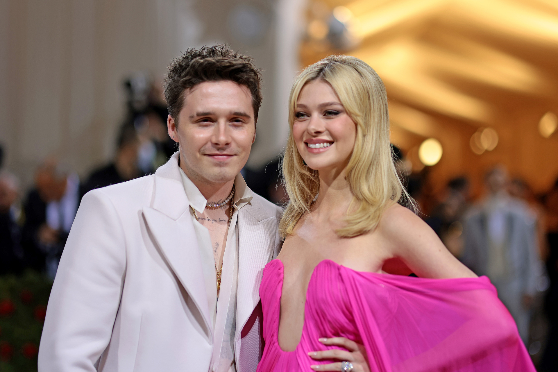 All-star couple Brooklyn Beckham and Nicola Peltz stun at The 2022 Met Gala at The Metropolitan Museum of Art. Photo / Getty Images