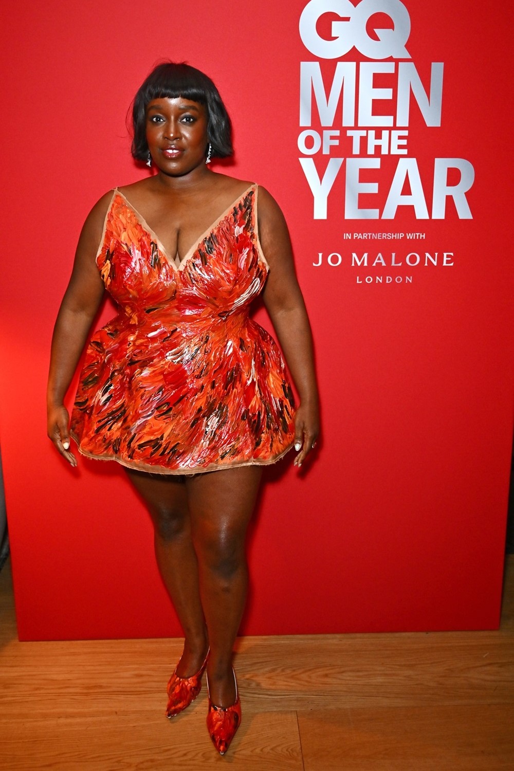 Lolly Adefope attends the GQ Men Of The Year awards night in London. Photo / Getty Images