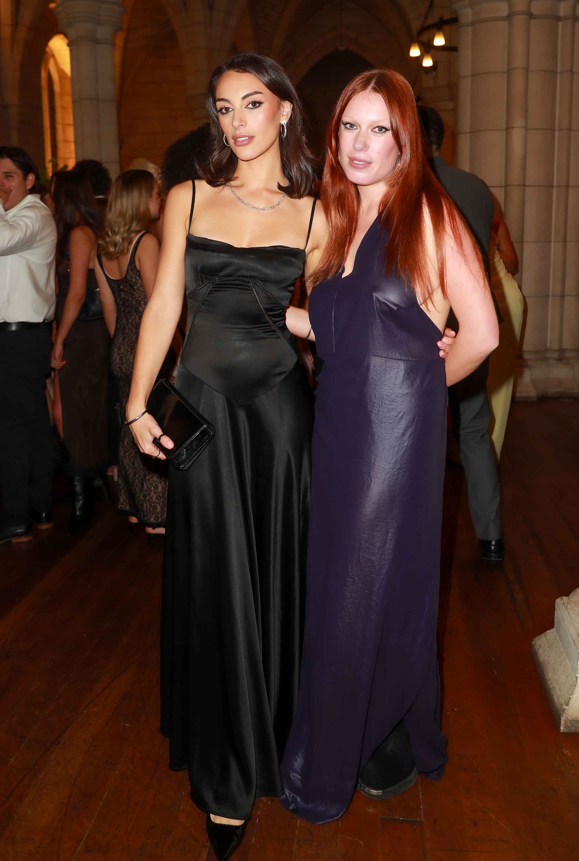 62 Management modelling power brokers and agents Tia Harris (left) and Connie Hutton. Photo / Norrie Montgomery