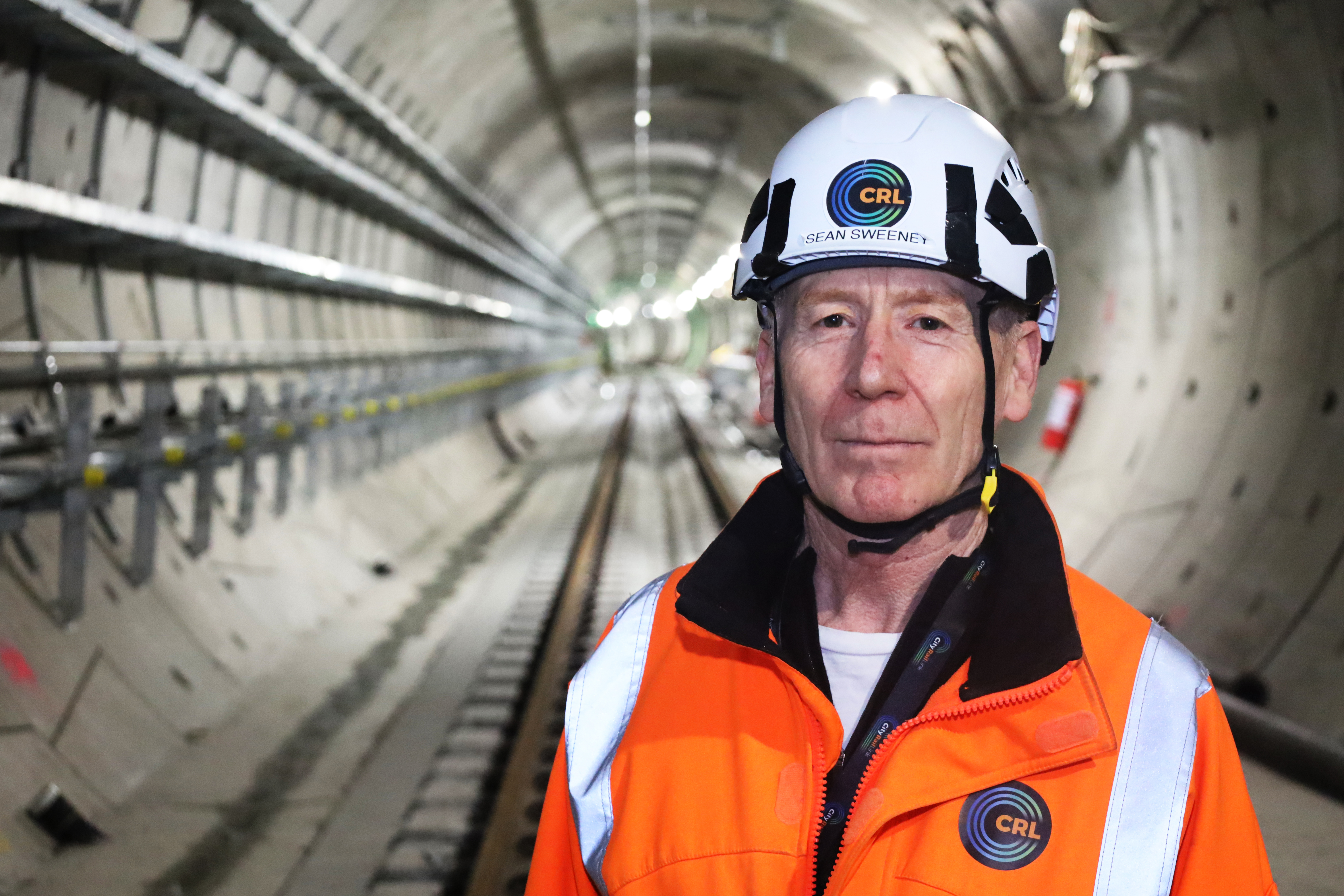 City Rail Link boss Dr Sean Sweeney says it could be mid-2026 before the mega-project is open for passengers. Photo / Jed Bradley