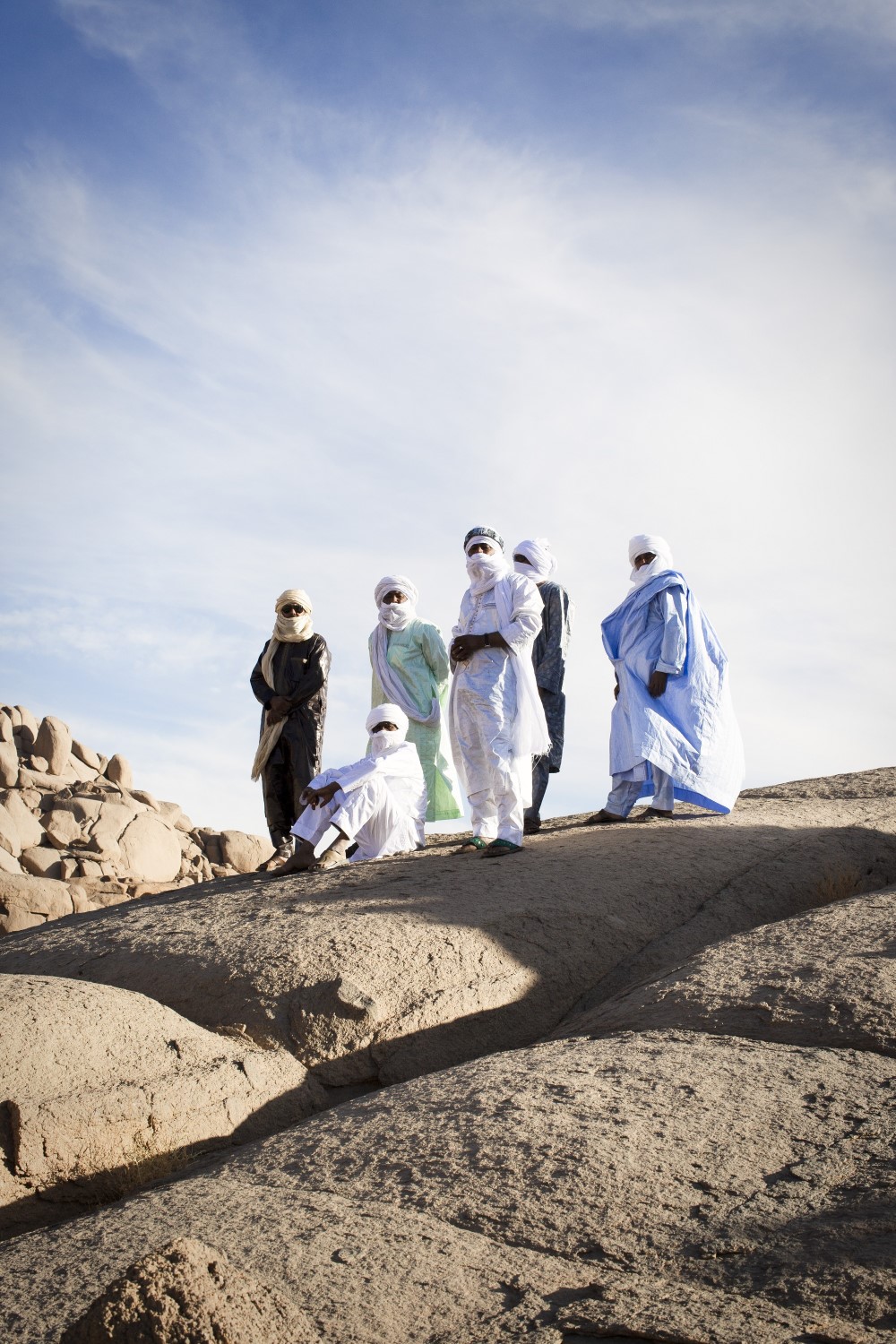 Tinariwen have earned a cult following and legion of famous fans. Photo / Marie Planeille