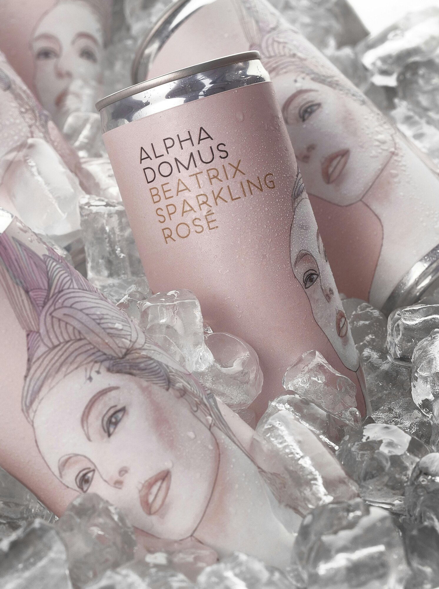Alpha Domus now produces its Beatrix Sparkling Rosé in a 250ml can.