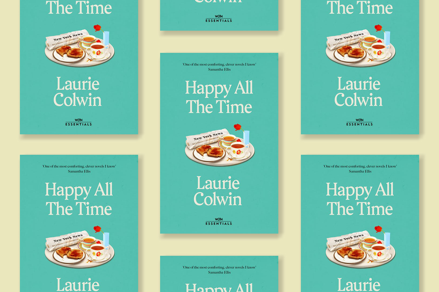 One such favourite includes 'Happy All the Time' by Laurie Colwin. Photo / Supplied