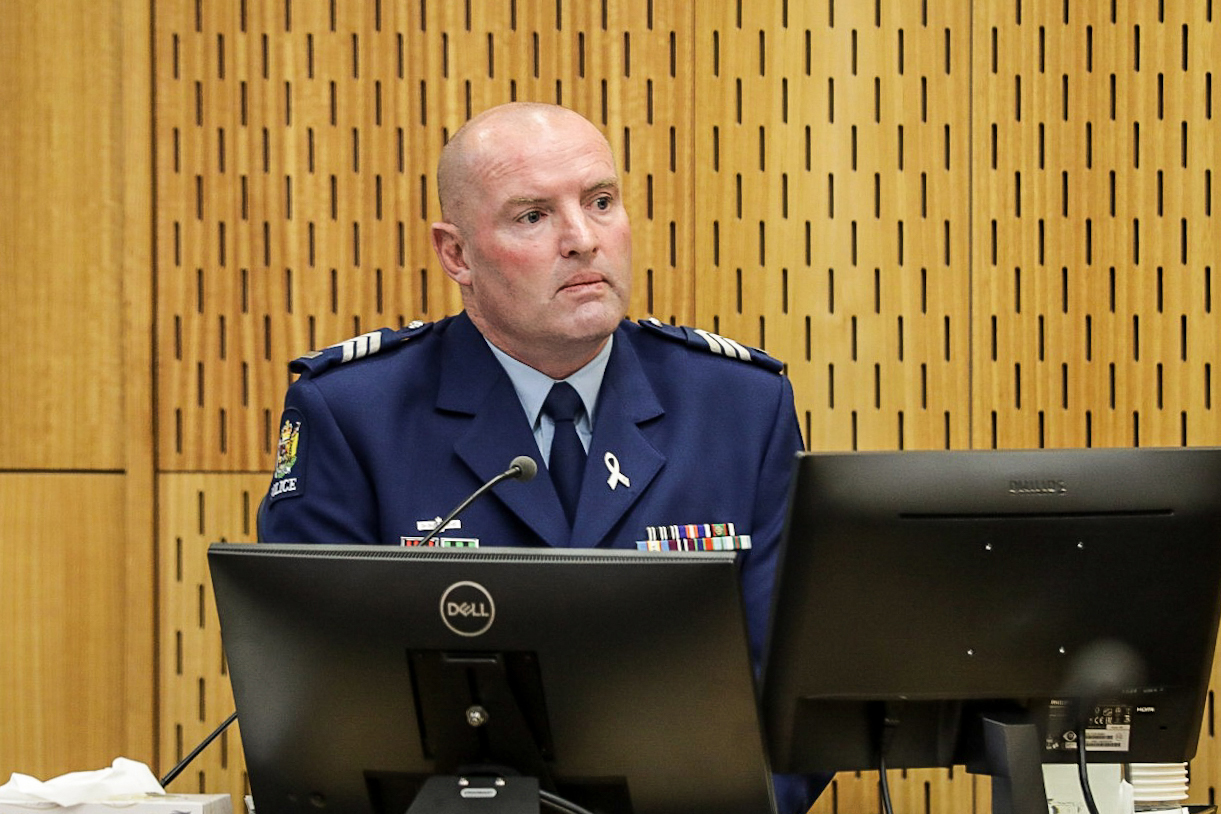 Sergeant Aaron Reid. Photo / Nate McKinnon, RNZ