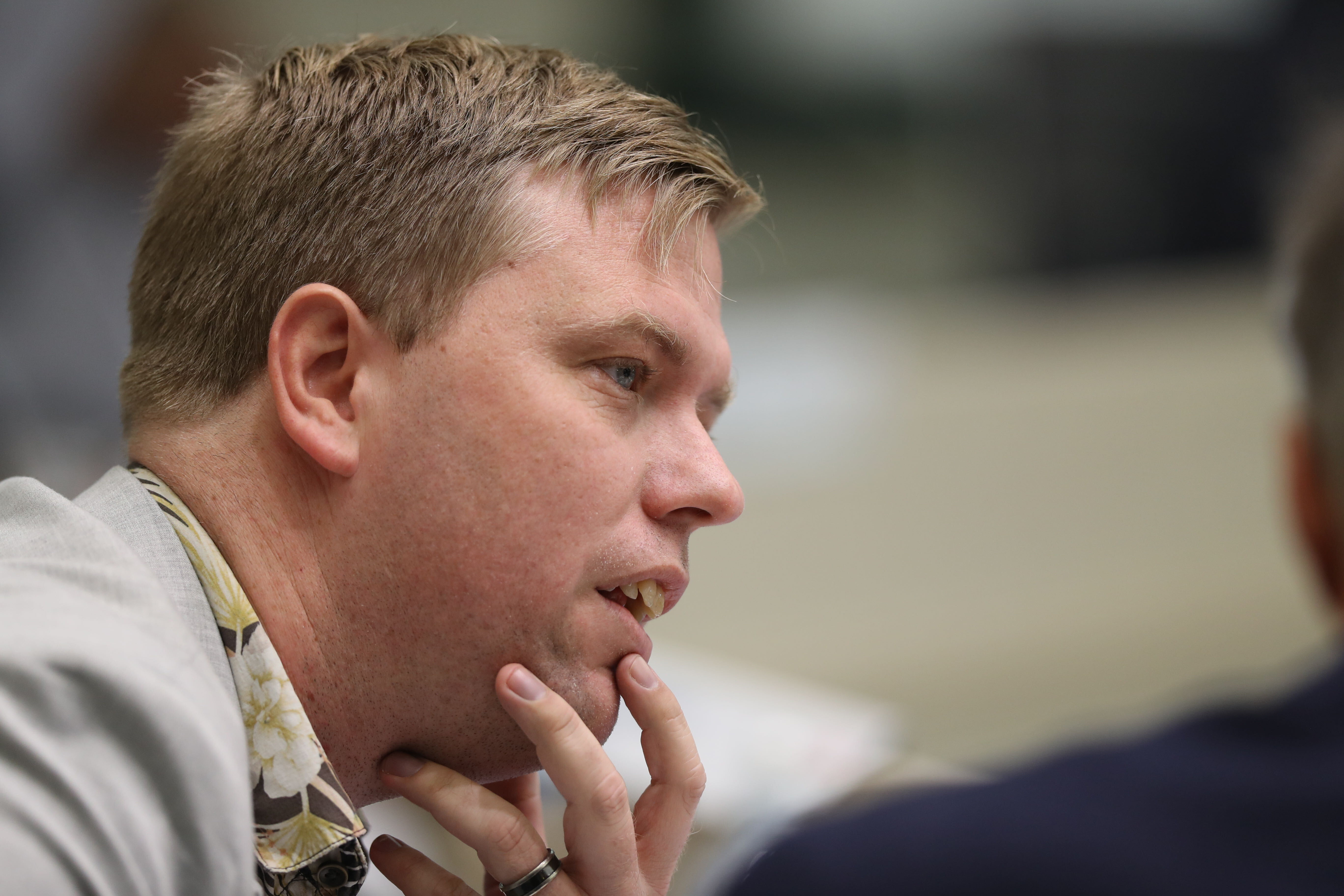 Councillor Shane Henderson is heading the stadium working group. Photo / Michael Craig