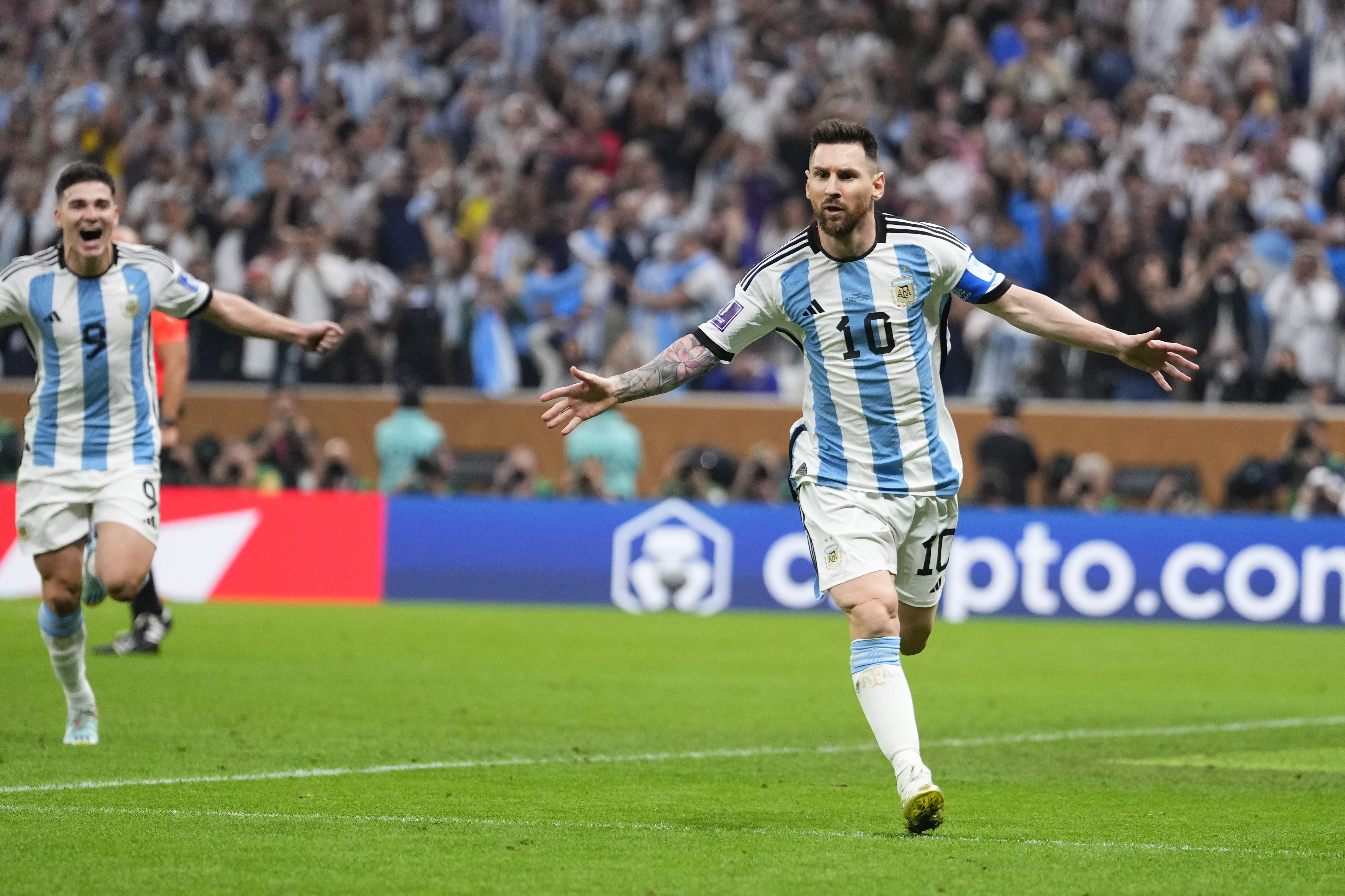 Football World Cup 2022: Argentina and Lionel Messi crowned World Cup  winners in shootout after thrilling final with France - NZ Herald