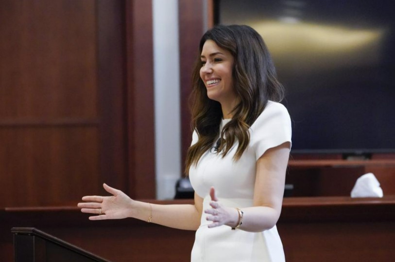 Melissa Marty has been cast as Johnny's lawyer, Camille Vasquez. Photo / AP