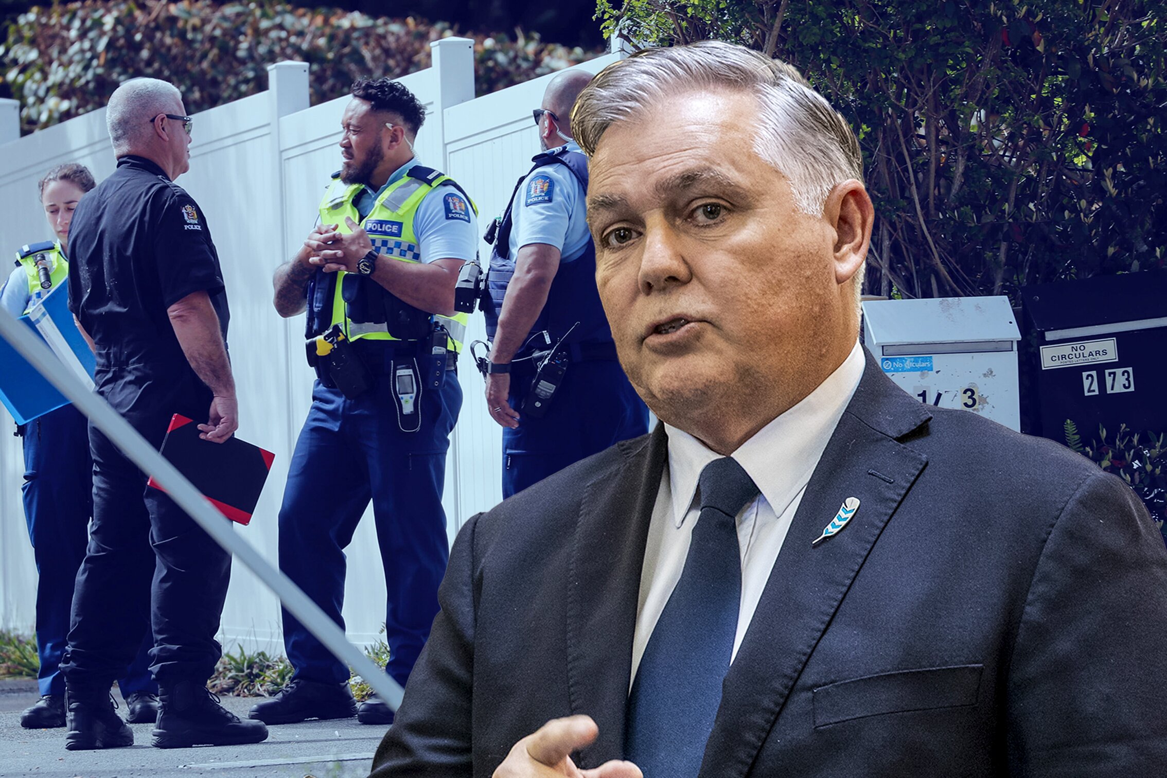 Police Minister Mark Mitchell. Photo / NZME