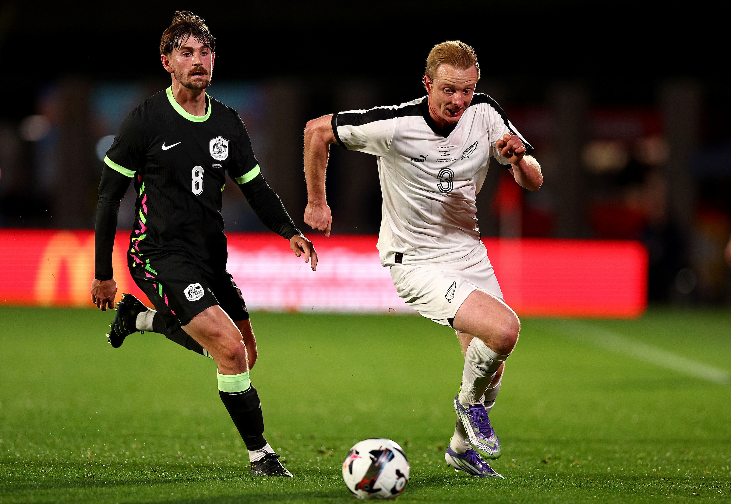 Francis de Vries has become increasingly important for the All Whites. Photo / Photosport