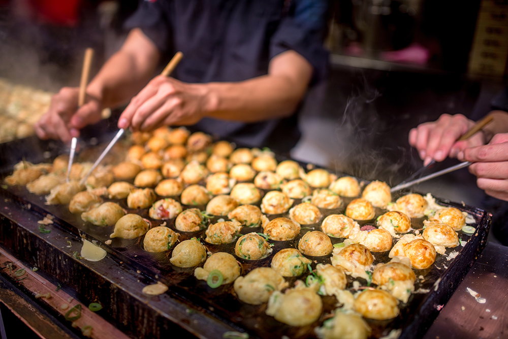 Takoyaki. Photo / Martinho Smart via Shutterstock