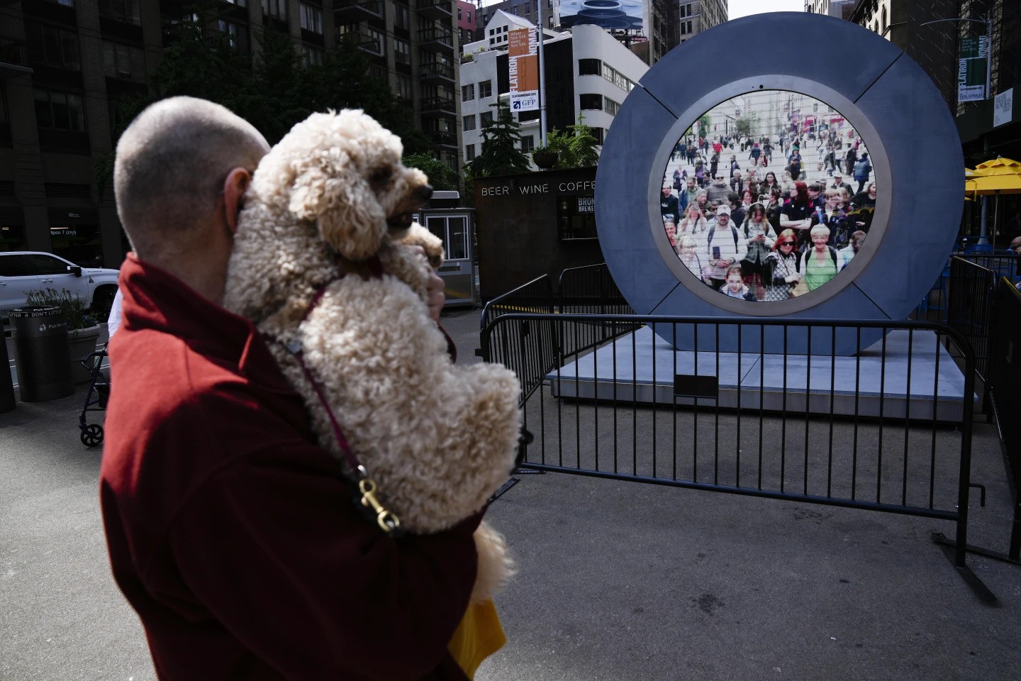 The Portals organisers say the 'overwhelming majority of people' behaved appropriately. Photo / Seth Wenig, AP