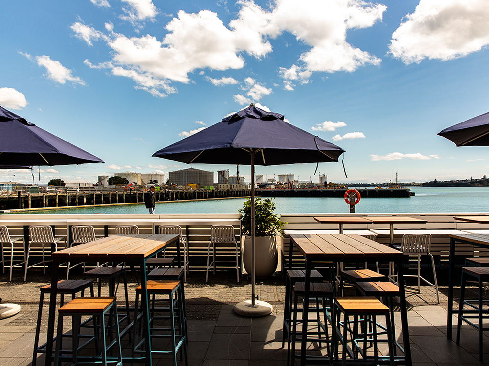 Wynyard Quarter's North Wharf. 