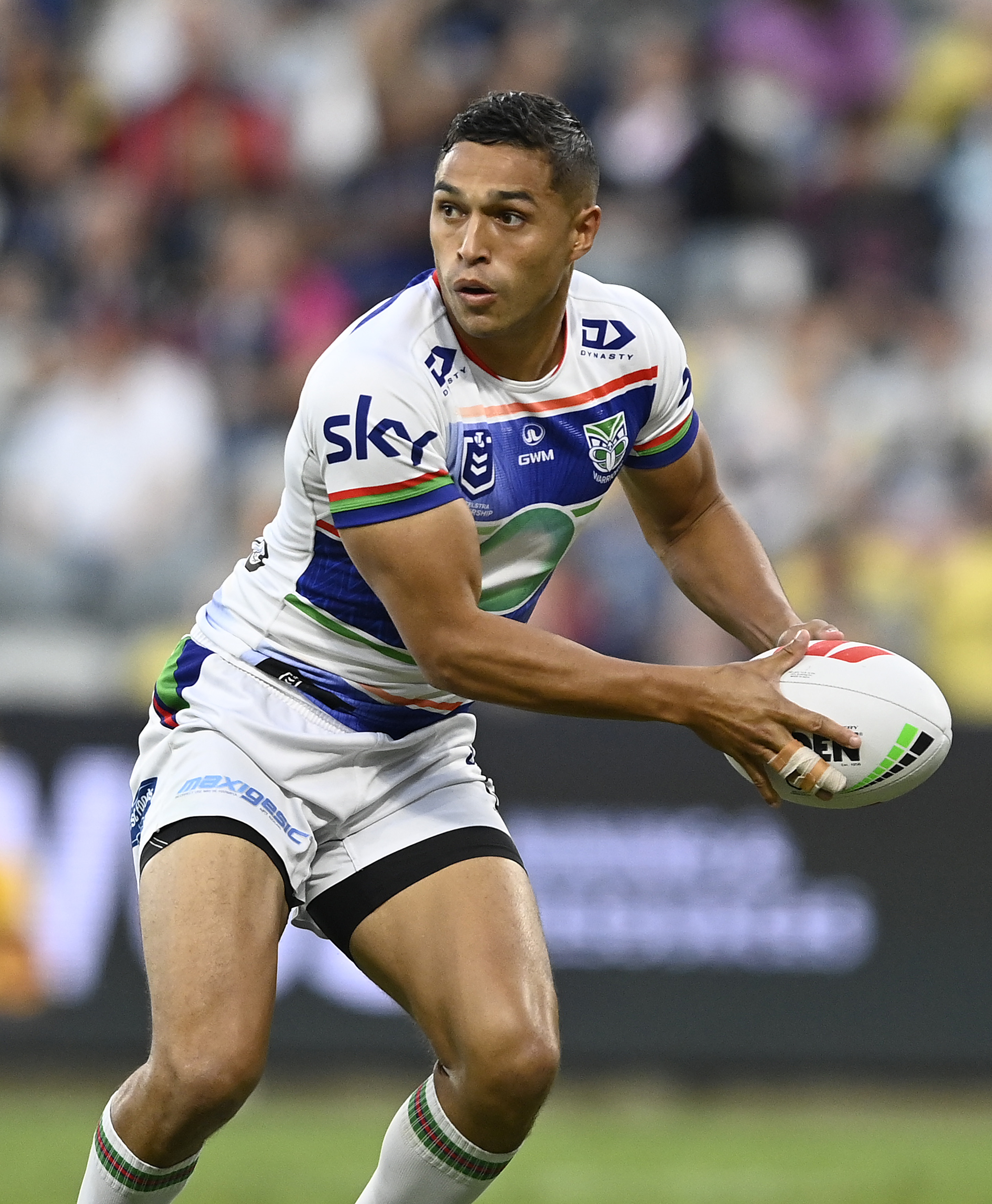 Te Maire Martin against the North Queensland Cowboys. Photo / Getty Images