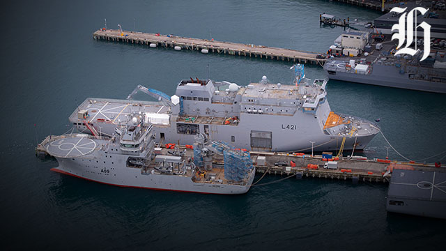 The Manawanui, pictured before it sank near Samoa. Photo / File