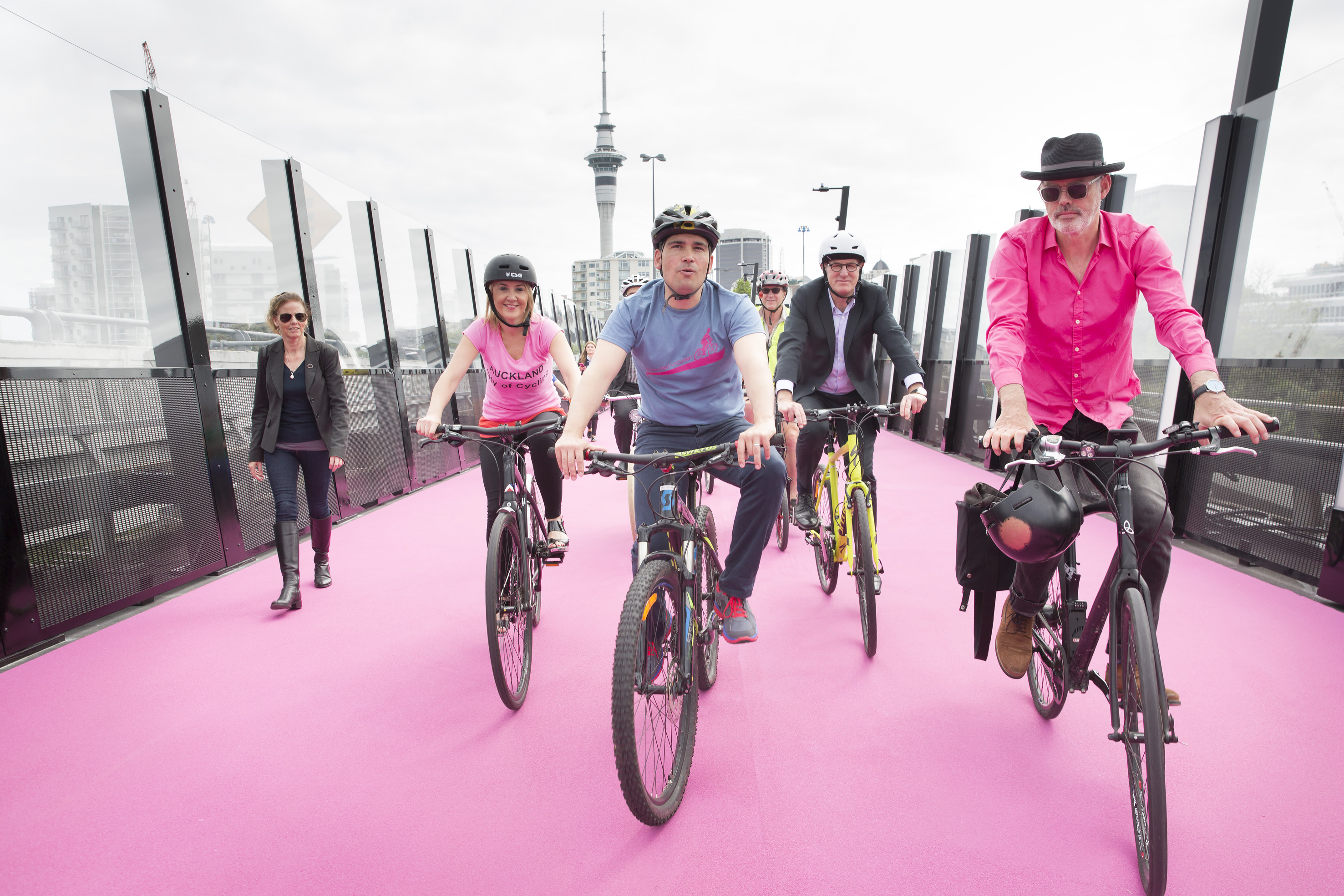 Pink 2024 cycle trail