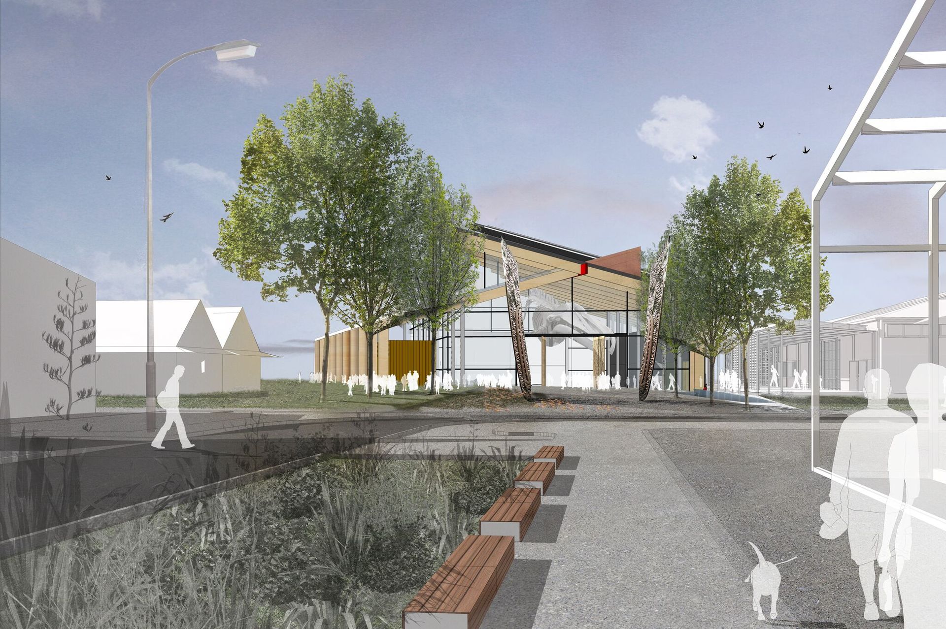 An architectural drawing of Hihiaua's second stage of development. Photo / Supplied
